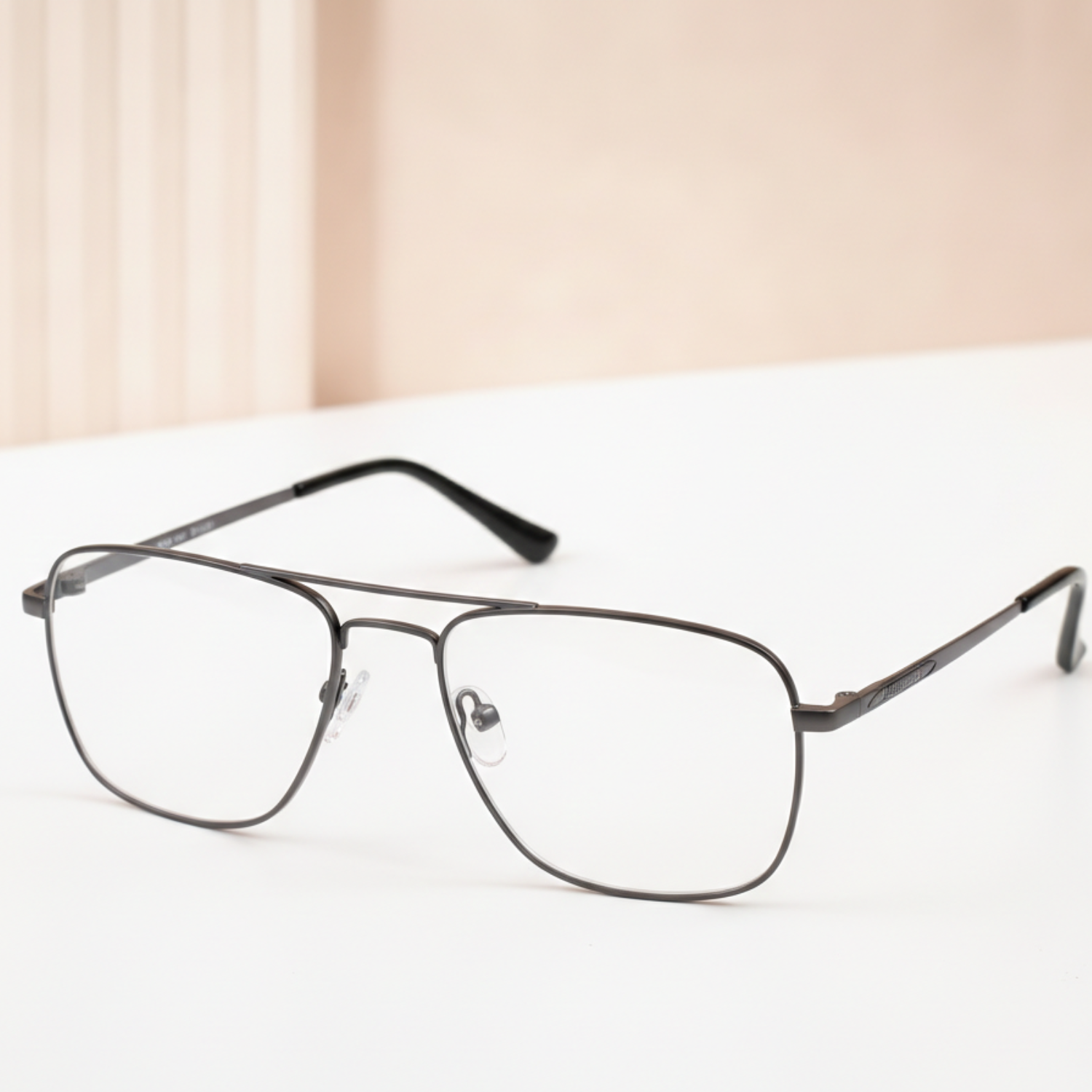OG Nova Metal Square Full Rim Eyeglasses | Premium Metal Optical Frame for Men