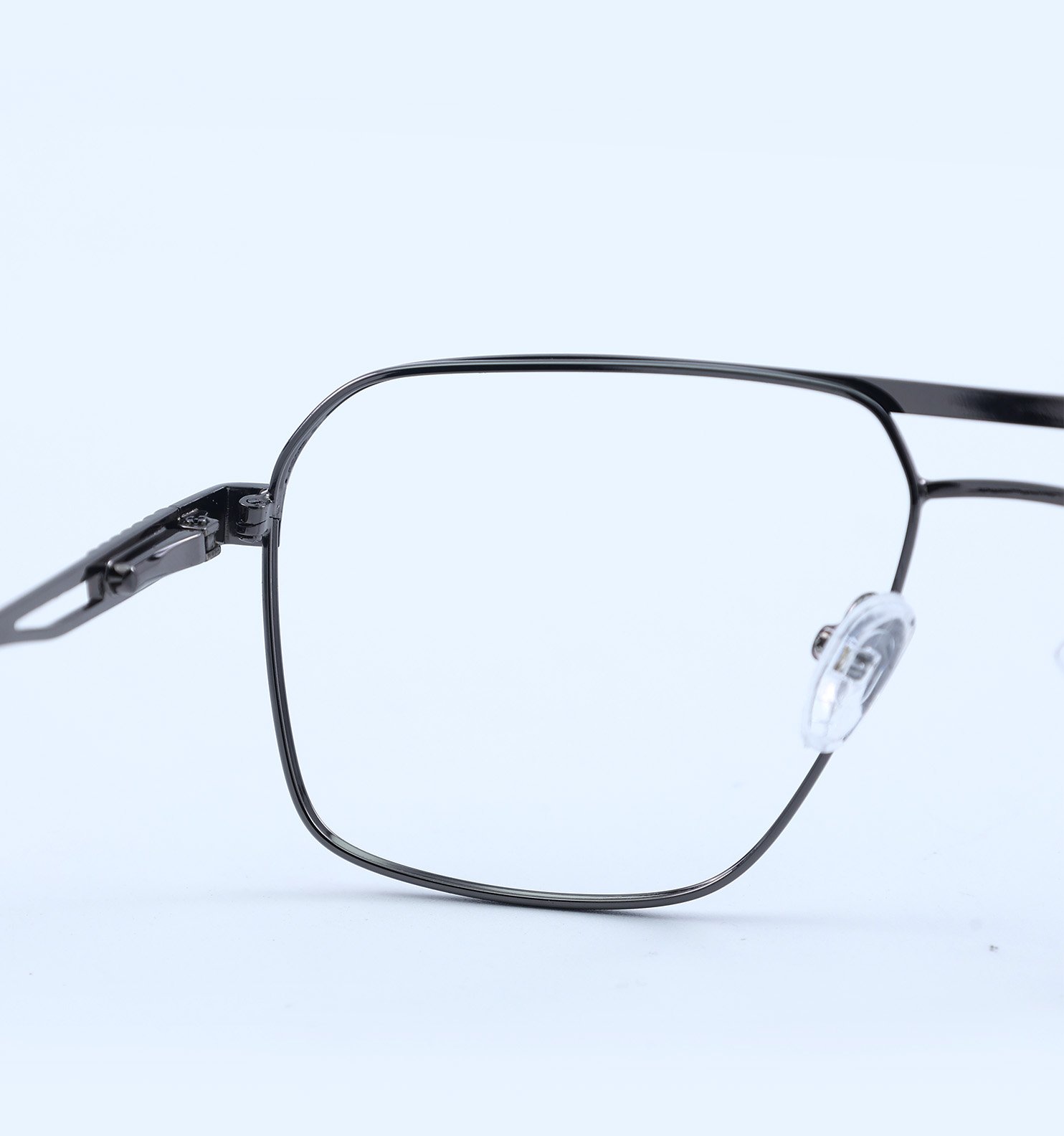 OG Nova Metal Square Full Rim Eyeglasses | Premium Metal Optical Frame for Men