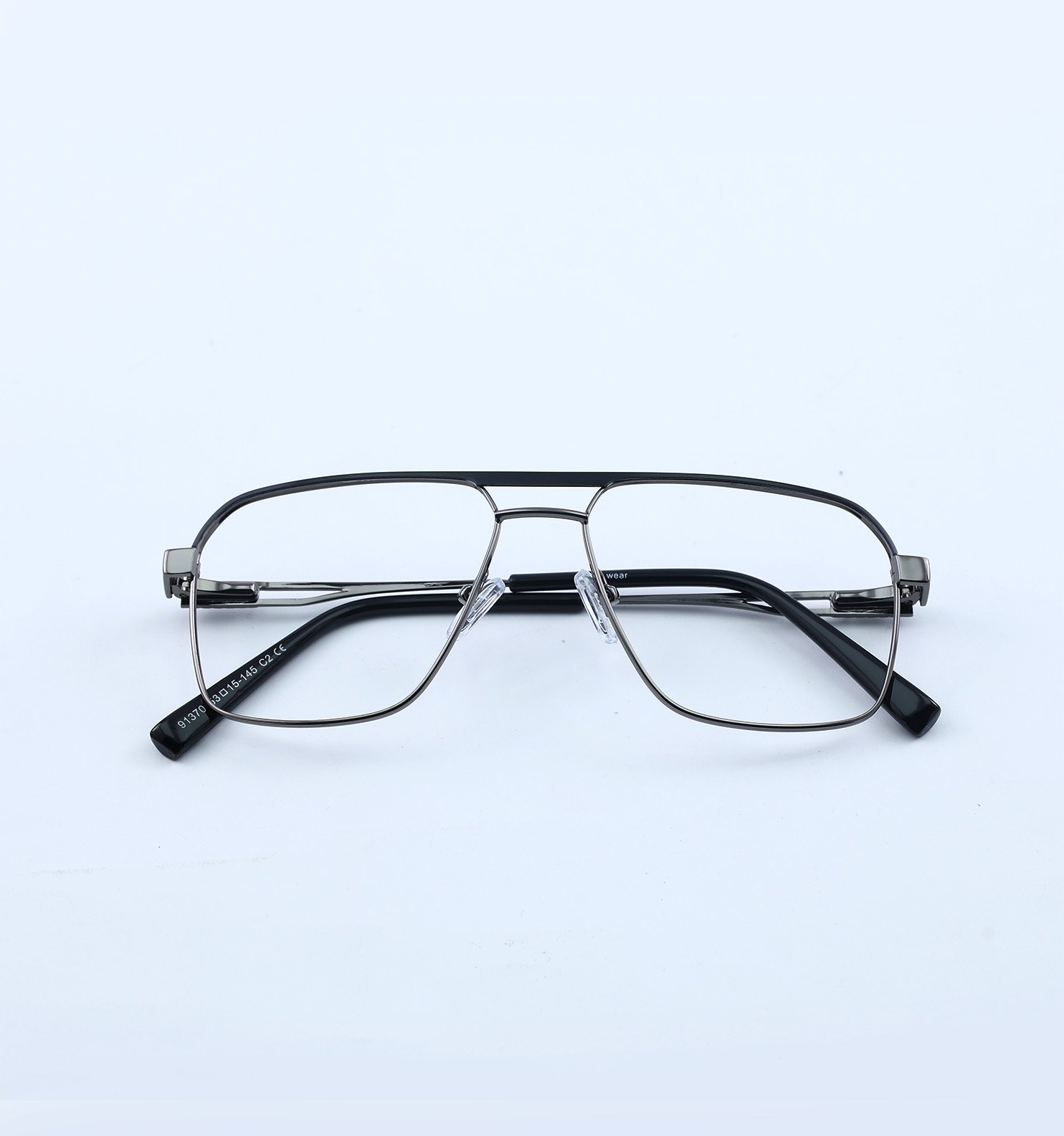 OG Nova Metal Square Full Rim Eyeglasses | Premium Metal Optical Frame for Men