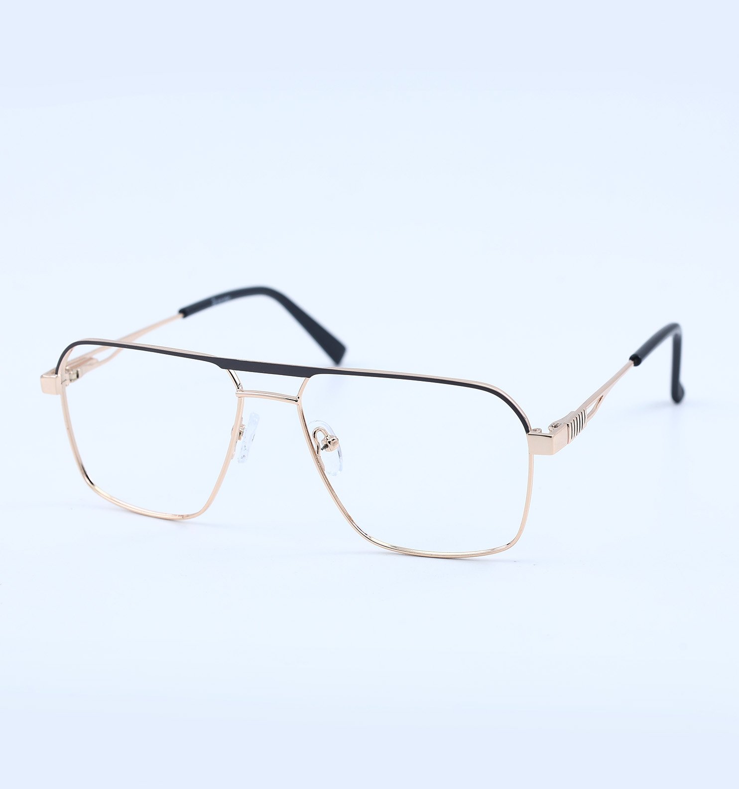 OG Nova Metal Square Full Rim Eyeglasses | Premium Metal Optical Frame for Men