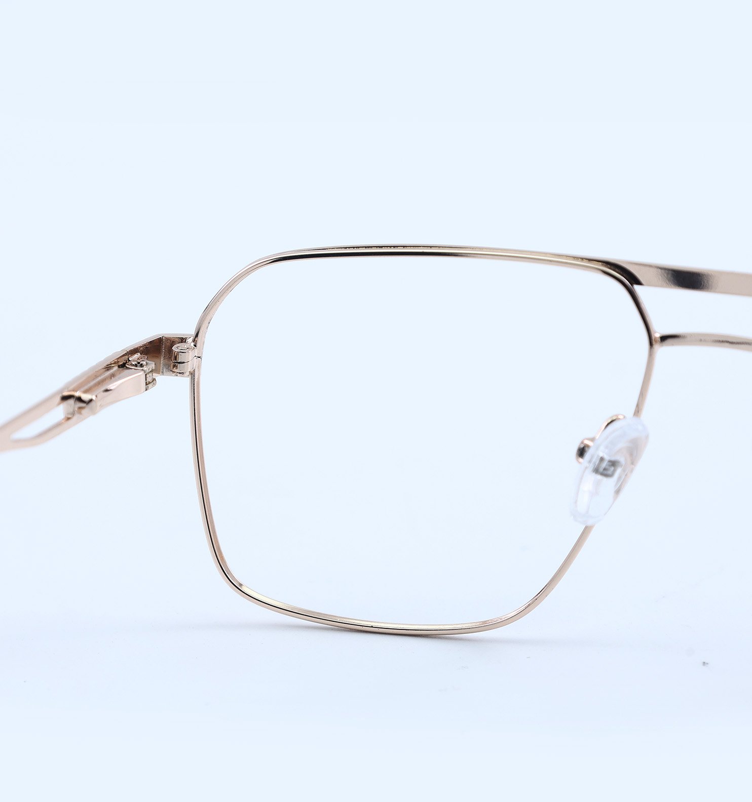 OG Nova Metal Square Full Rim Eyeglasses | Premium Metal Optical Frame for Men