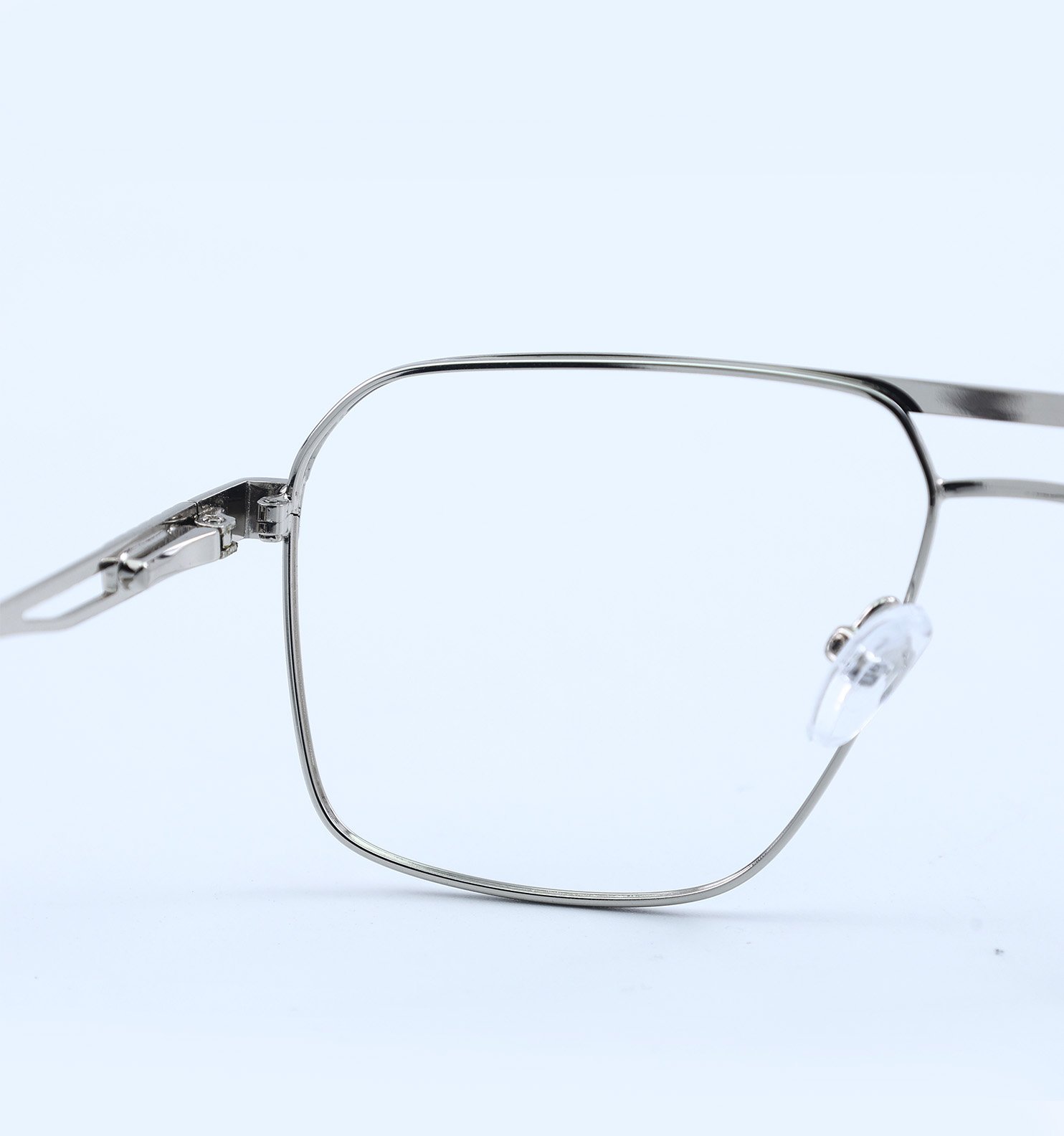 OG Nova Metal Square Full Rim Eyeglasses | Premium Metal Optical Frame for Men
