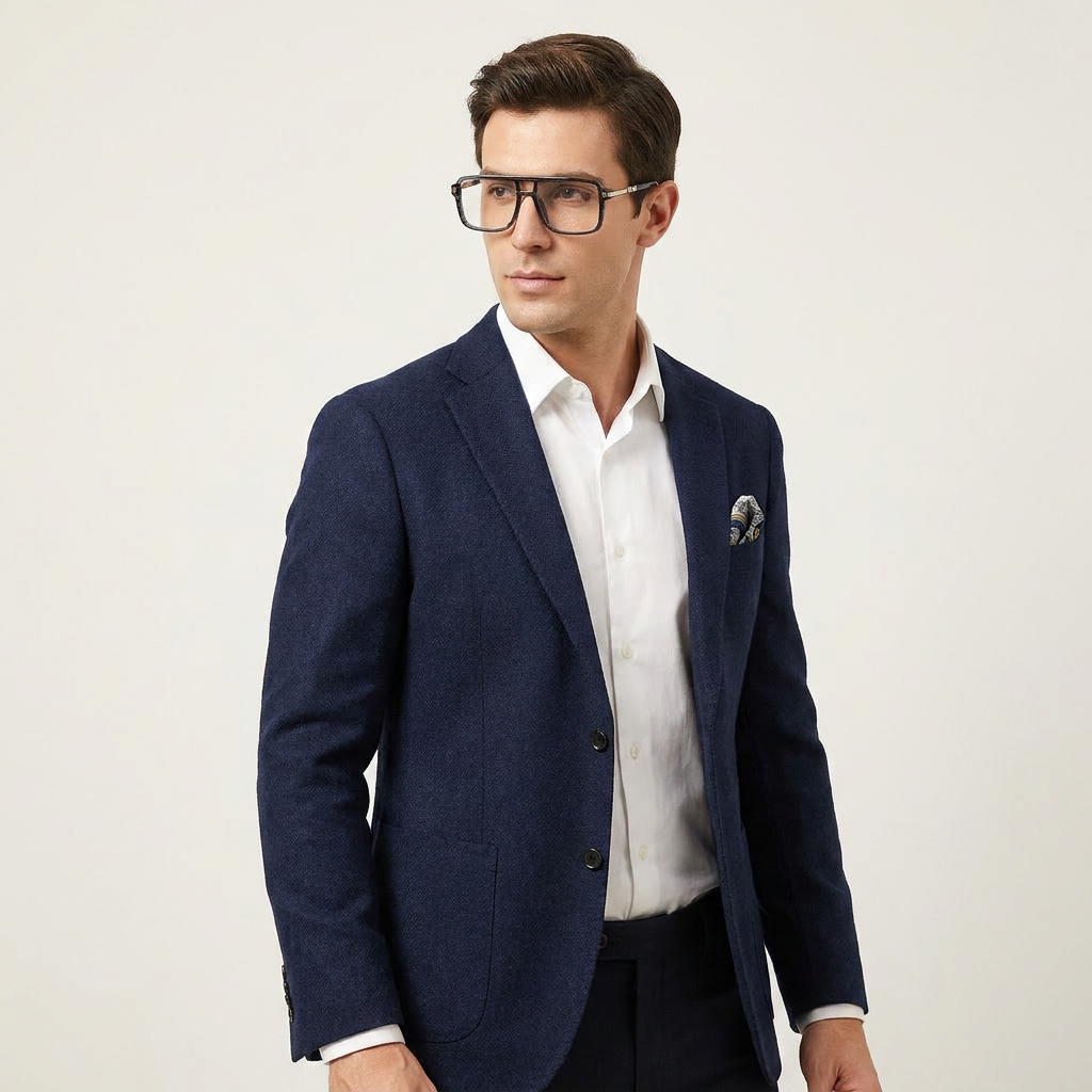 OG Obsidian Edge | Crystal Black Navigator Eyeglasses with Gold Precision Temples