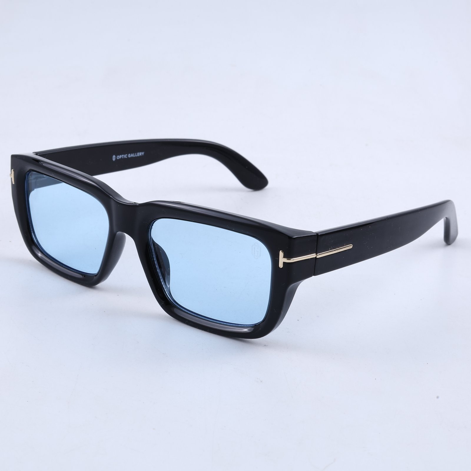 OG Obsidian Edge | Luxury Matte Black Rectangular Optical Frame
