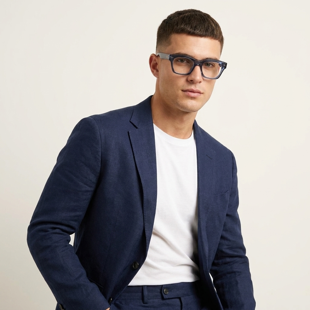 OG Ocean Mist | Transparent Blue Eyeglasses