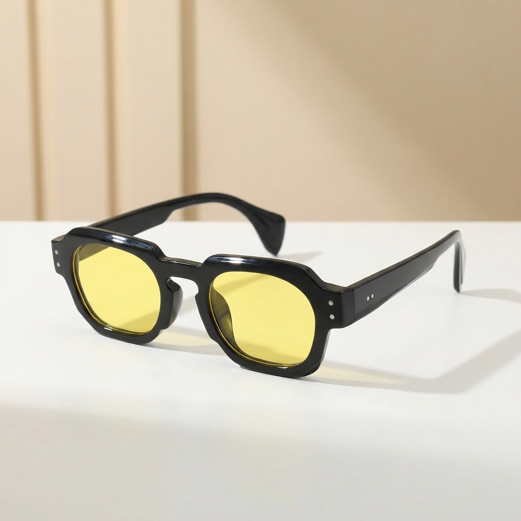 OG Olive Mist | Classic Square Green Tint Sunglasses