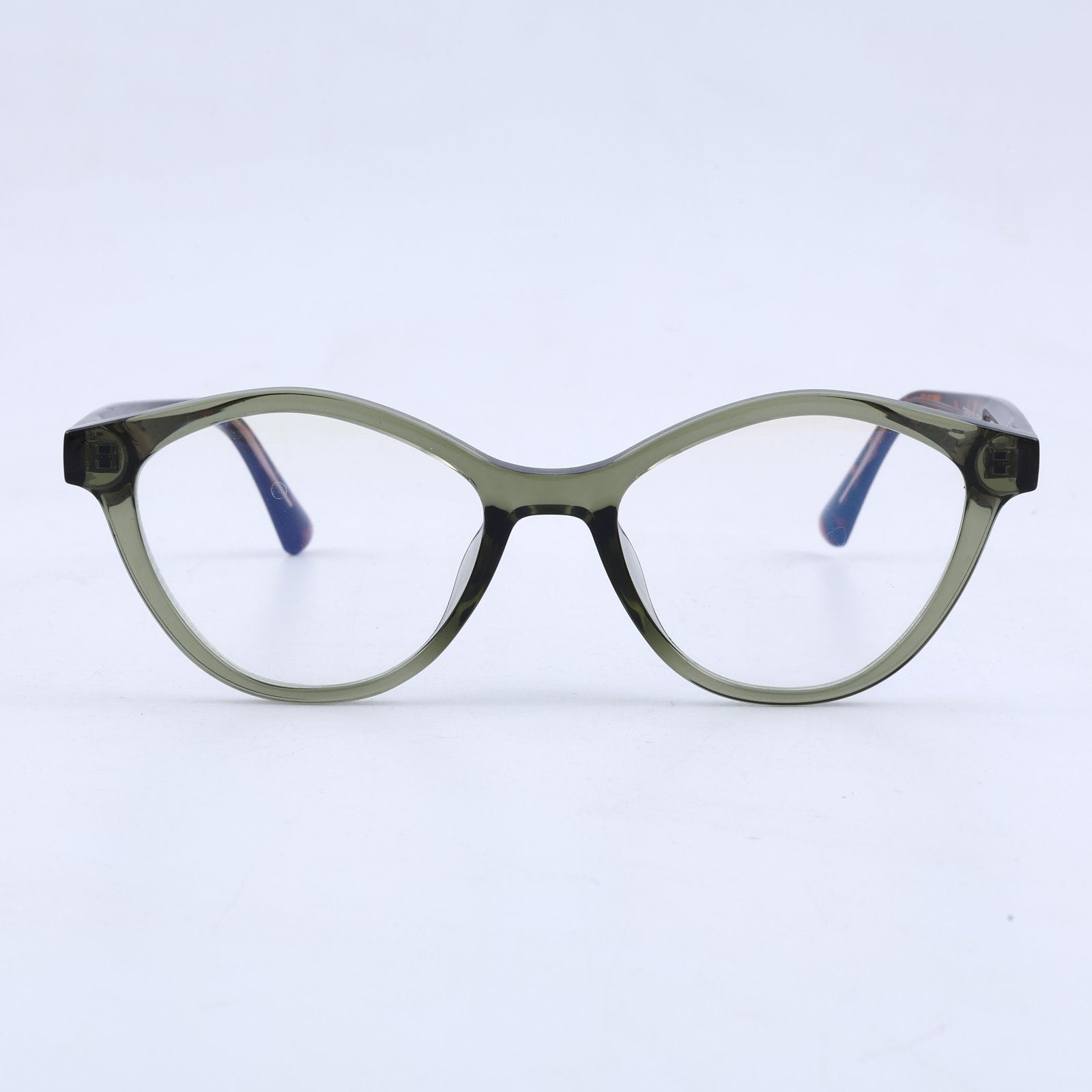 OG Olive Muse Classic | Round Frame with Tortoise Temples