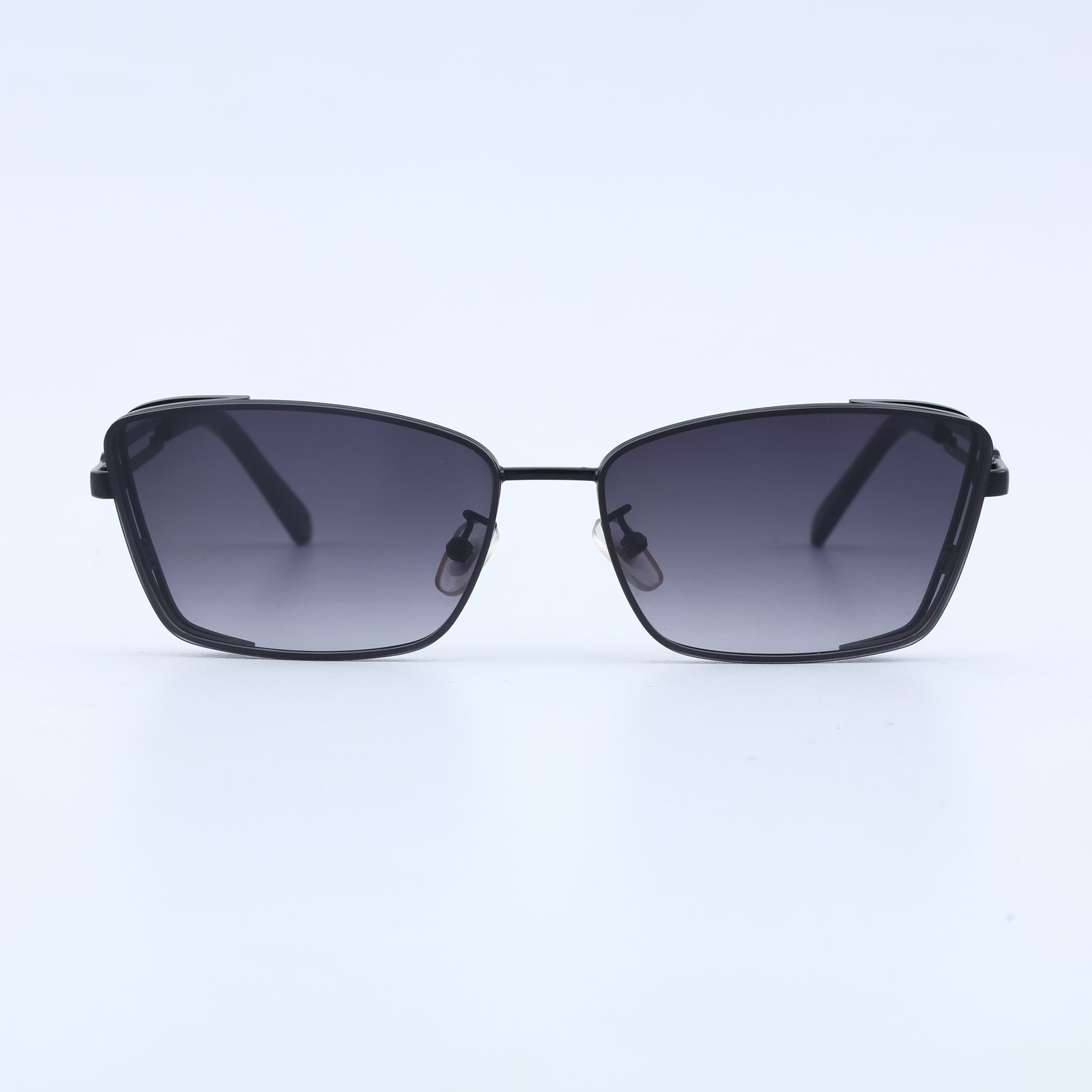 OG Phantom Edge | Matte Black Angular Rim Sunglasses with Smoke Gradient Lenses