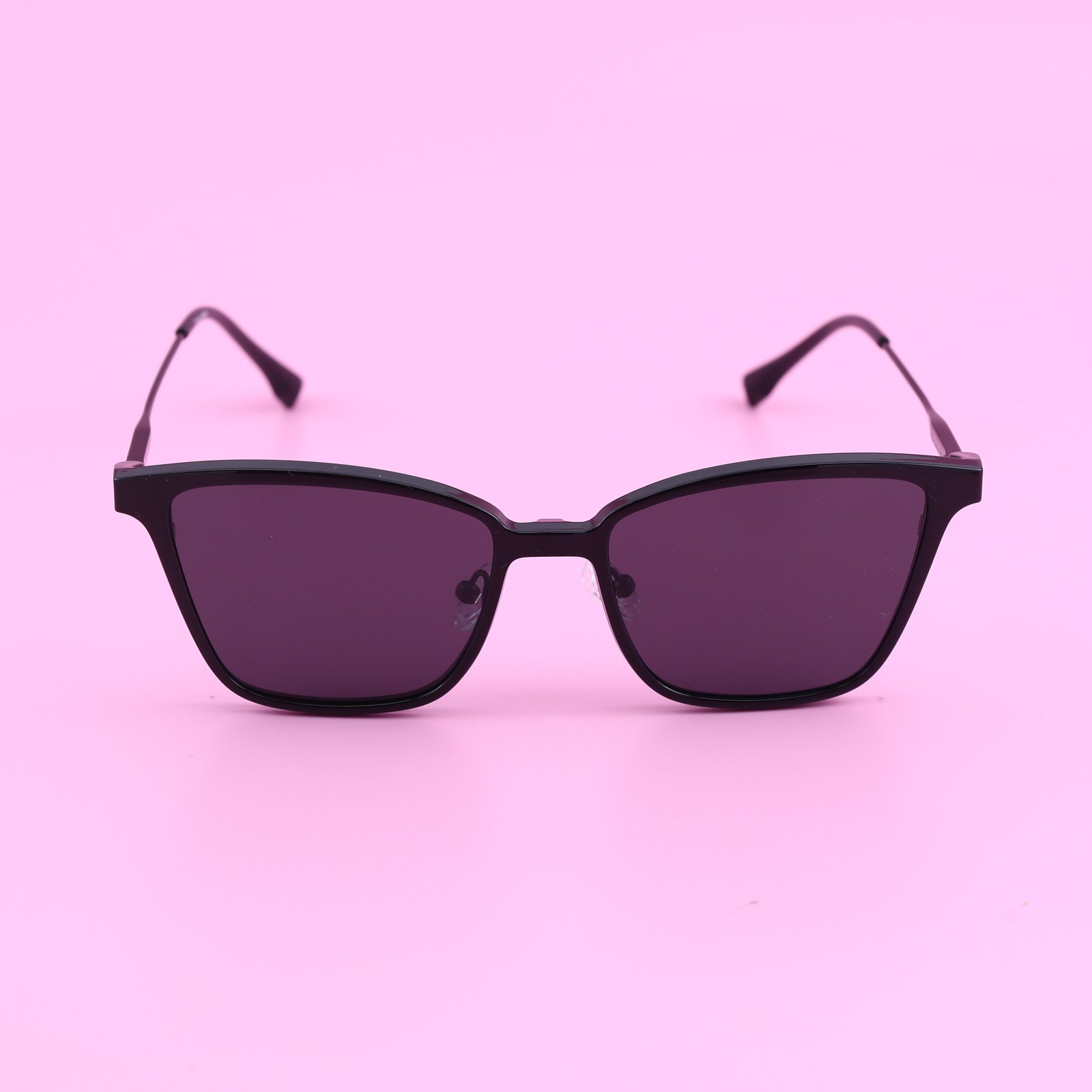 OG Pink Mirage | Crystal Frame Pink Mirror Sunglasses