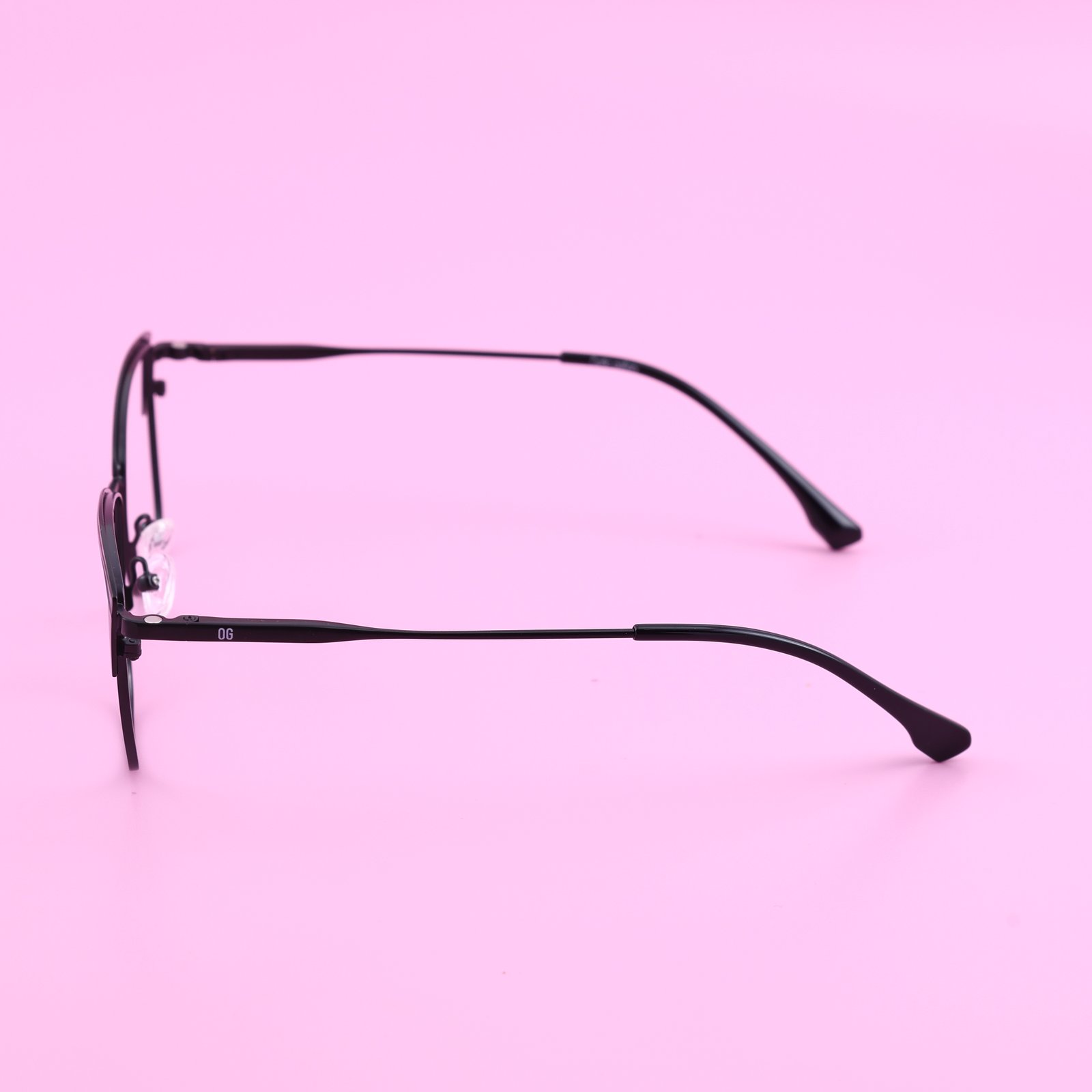 OG Pink Mirage | Crystal Frame Pink Mirror Sunglasses