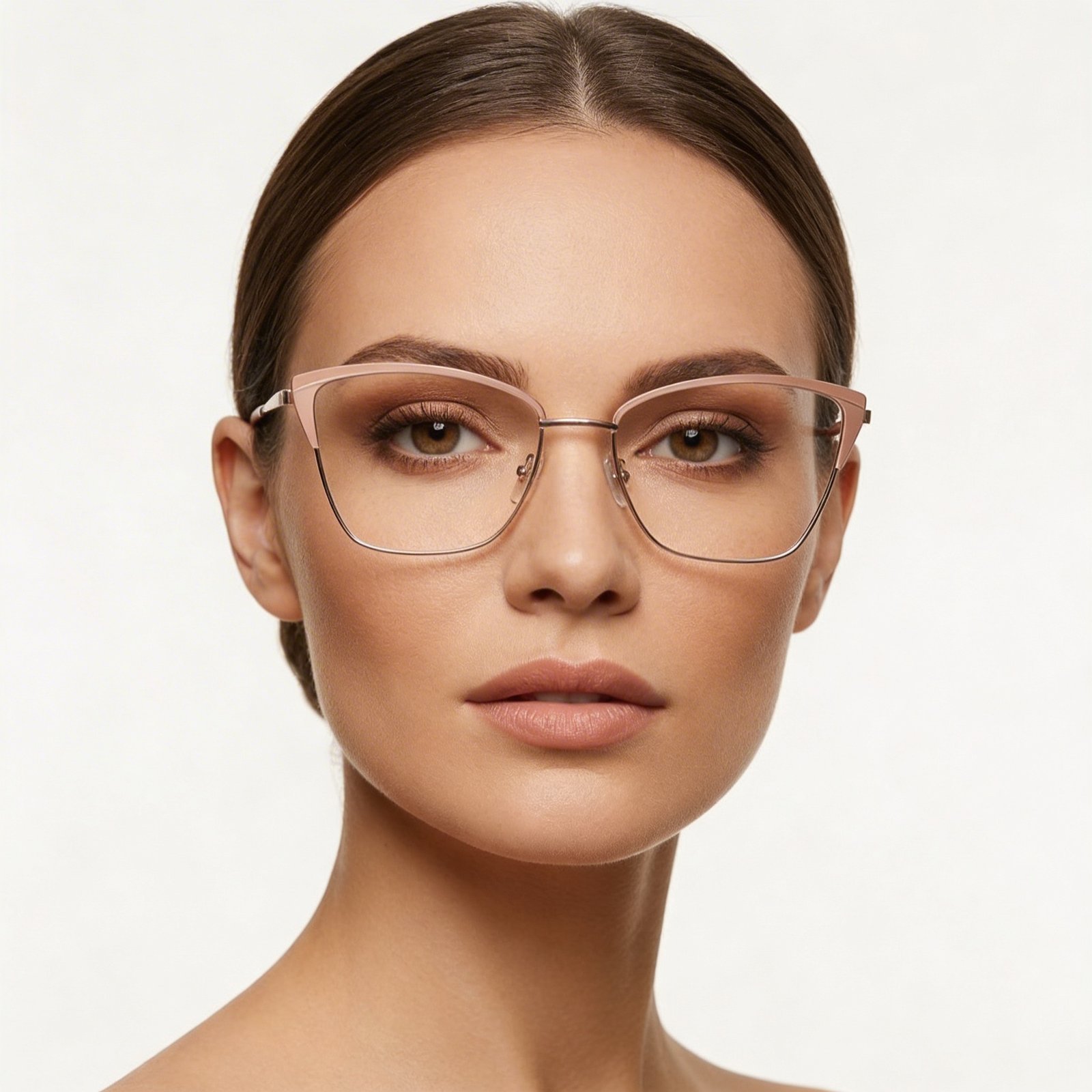 OG Pink Mirage | Crystal Frame Pink Mirror Sunglasses