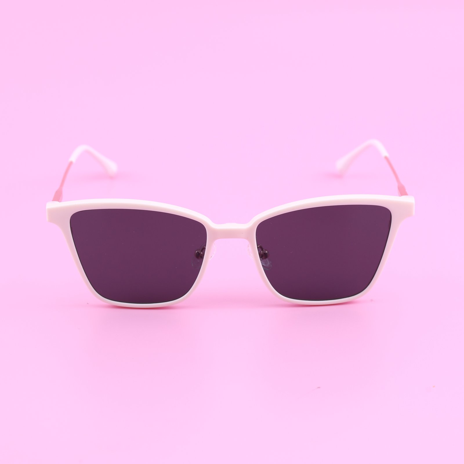 OG Pink Mirage | Crystal Frame Pink Mirror Sunglasses