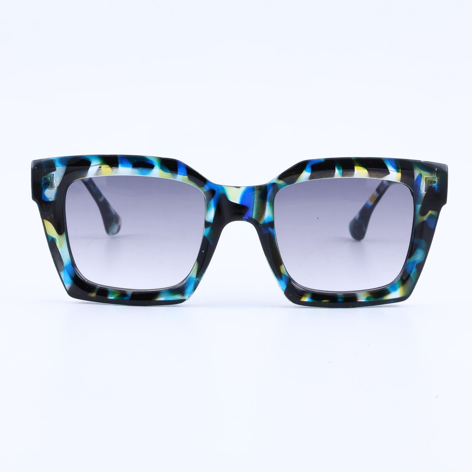 OG Prism Drift Bold | Multicolor Marble Square Sunglasses