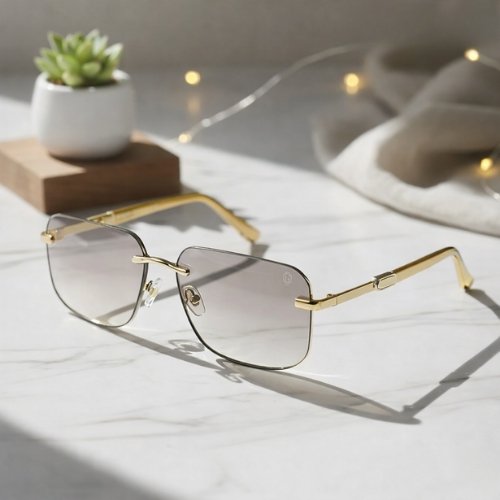 OG Retro Aero Full Rim Sunglasses Unisex – Classic Vintage Style Shades (Grey, Black, Brown)