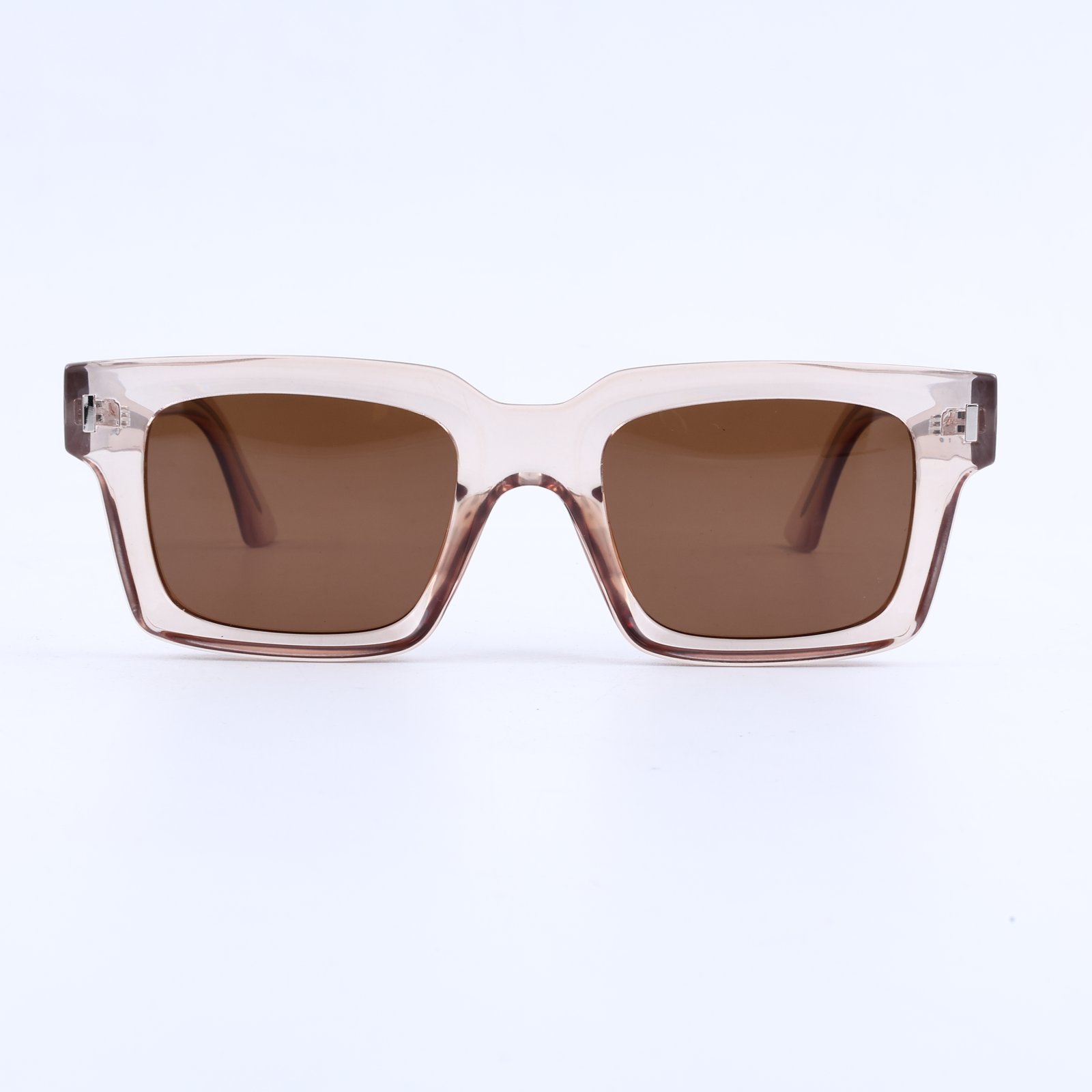 OG Rose Crystal Edge | Bold Square Sunglasses