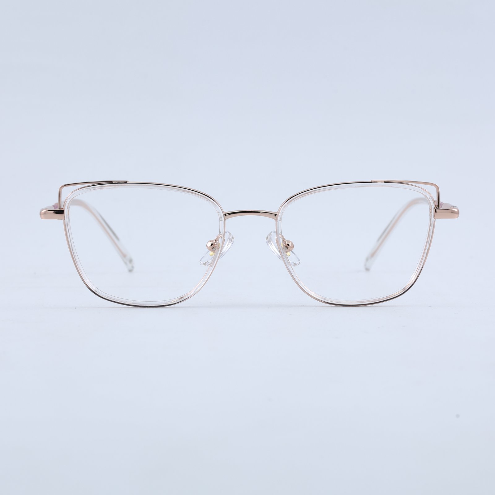 OG Rose Glow | Blush Pink Minimal Eyeglasses