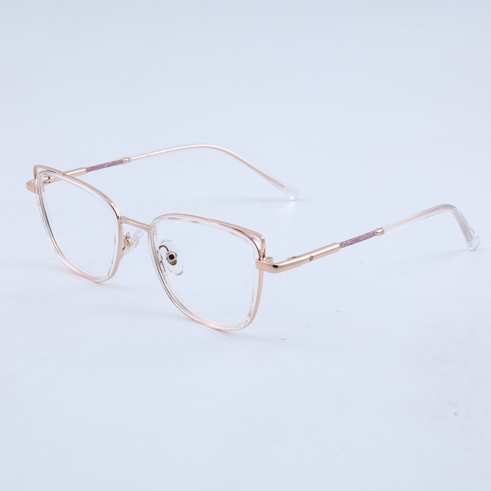OG Rose Glow | Blush Pink Minimal Eyeglasses