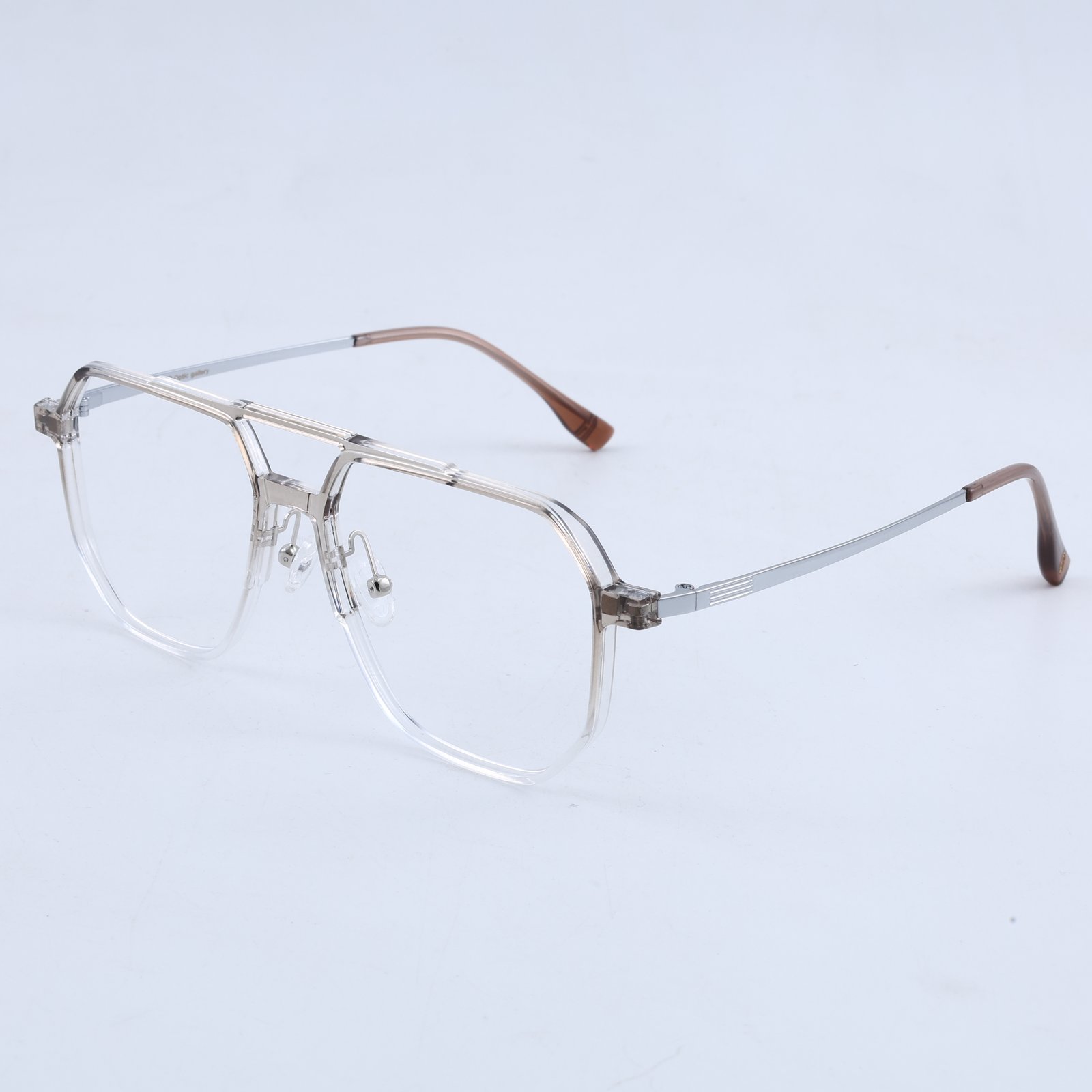 OG Rose Titan | Crystal Aviator Luxe Sunglasses