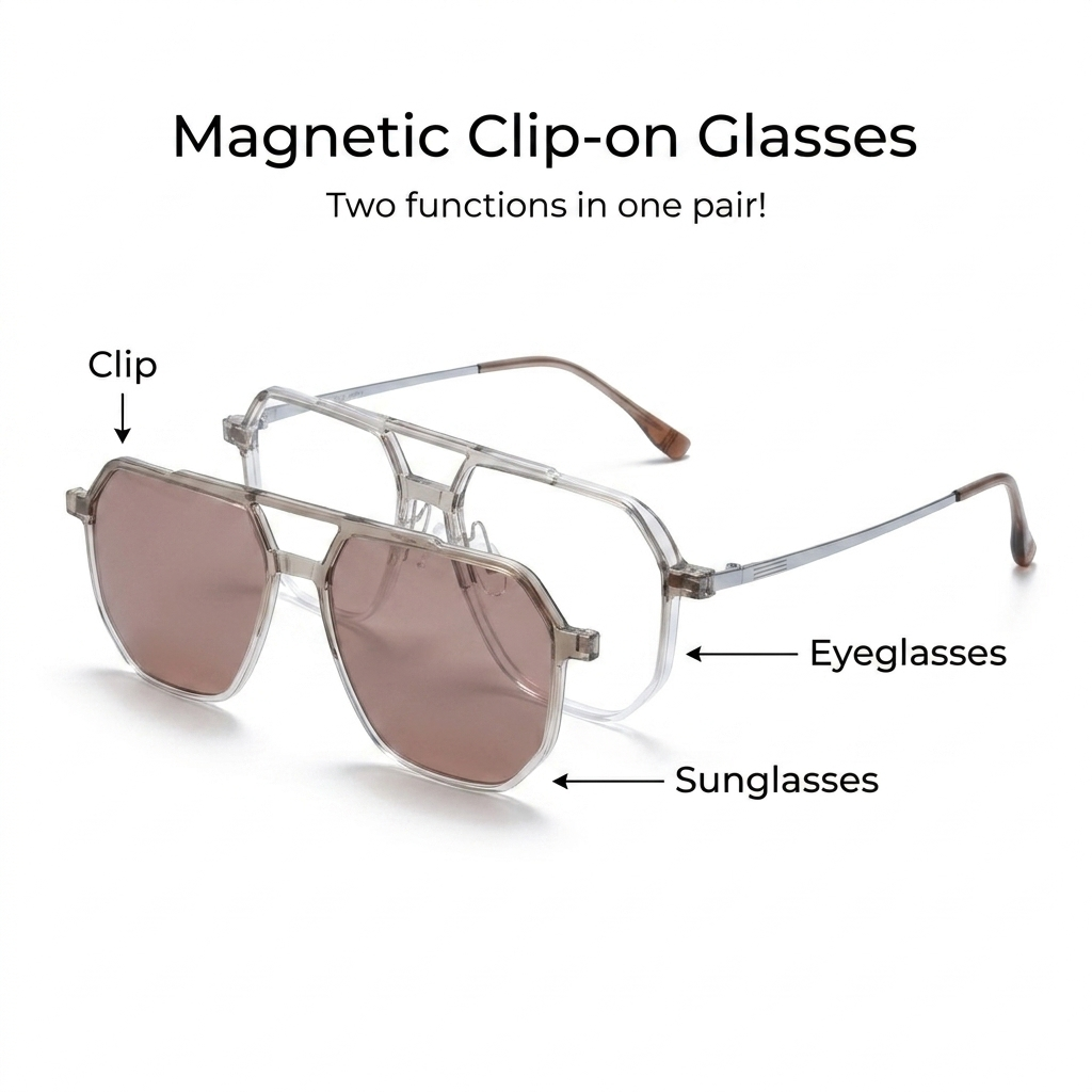 OG Rose Titan | Crystal Aviator Luxe Sunglasses