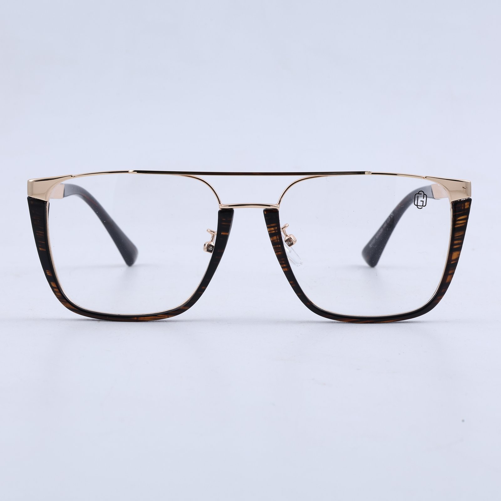 OG Royal Regent | Luxury Gold Browline Square Frame Eyewear