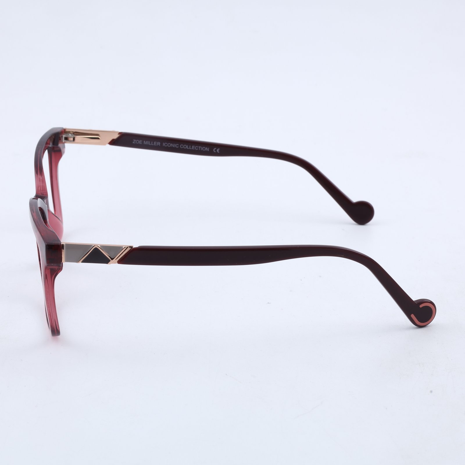 OG Ruby Aura Full Rim Square Eyeglasses | Premium Lightweight Burgundy Optical Frame for Women