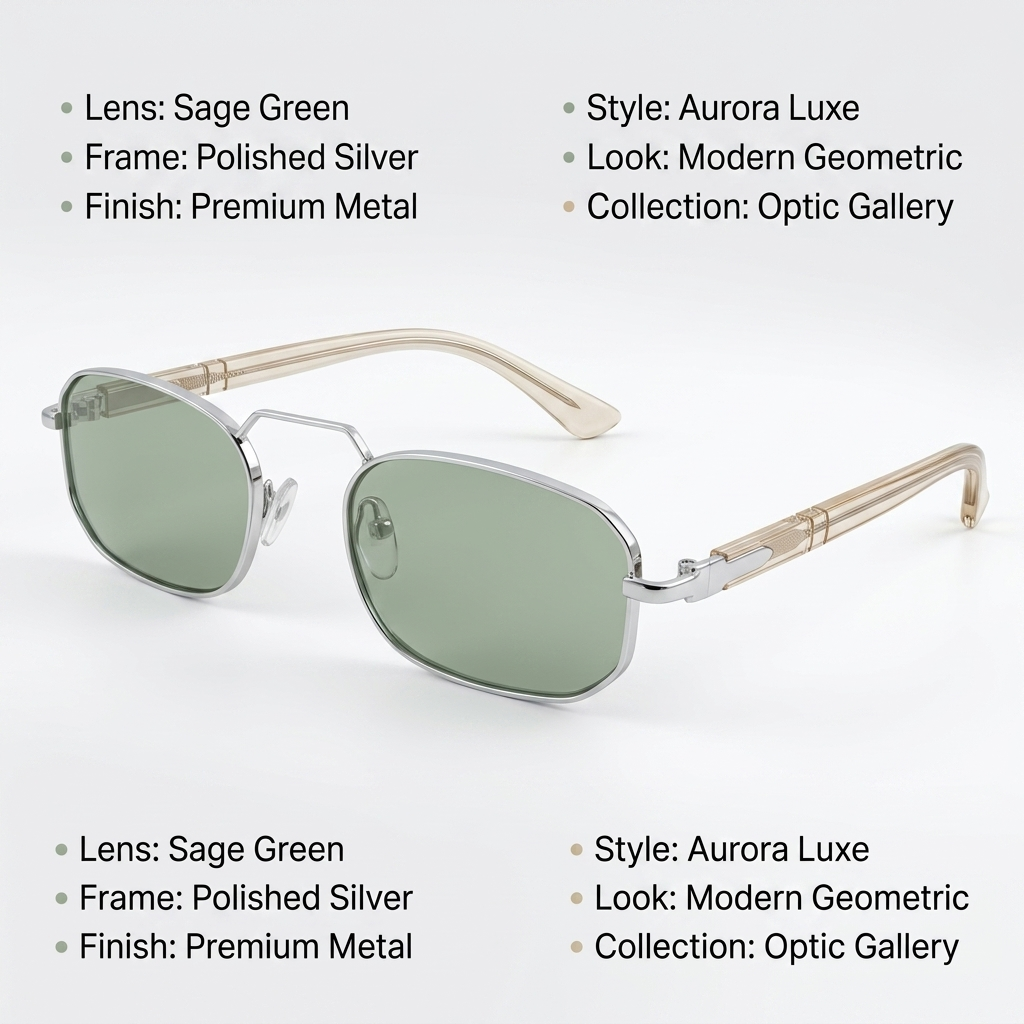 OG Sage Luxe | Premium Geometric Metal Sunglasses