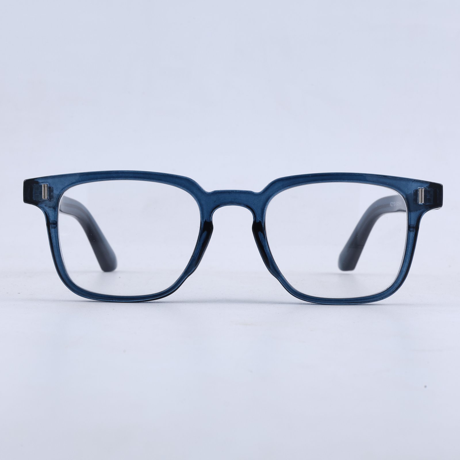 OG Sapphire Sovereign | Luxury Crystal Blue Optical Frame with Signature Gold Heritage Accents