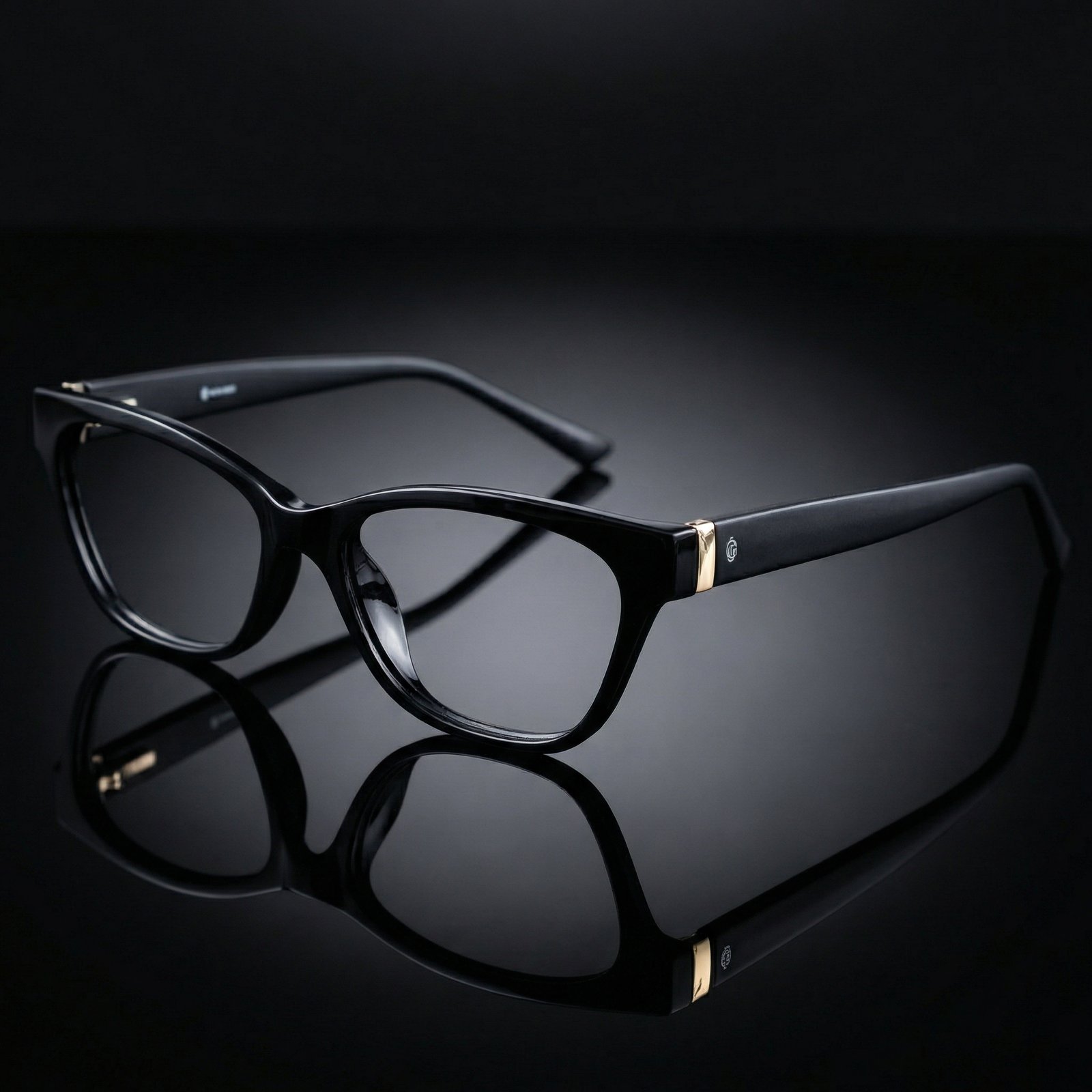 OG Shadow Curve Full Rim Cat-Eye Eyeglasses | Sleek Glossy Lightweight Optical Frame for Women