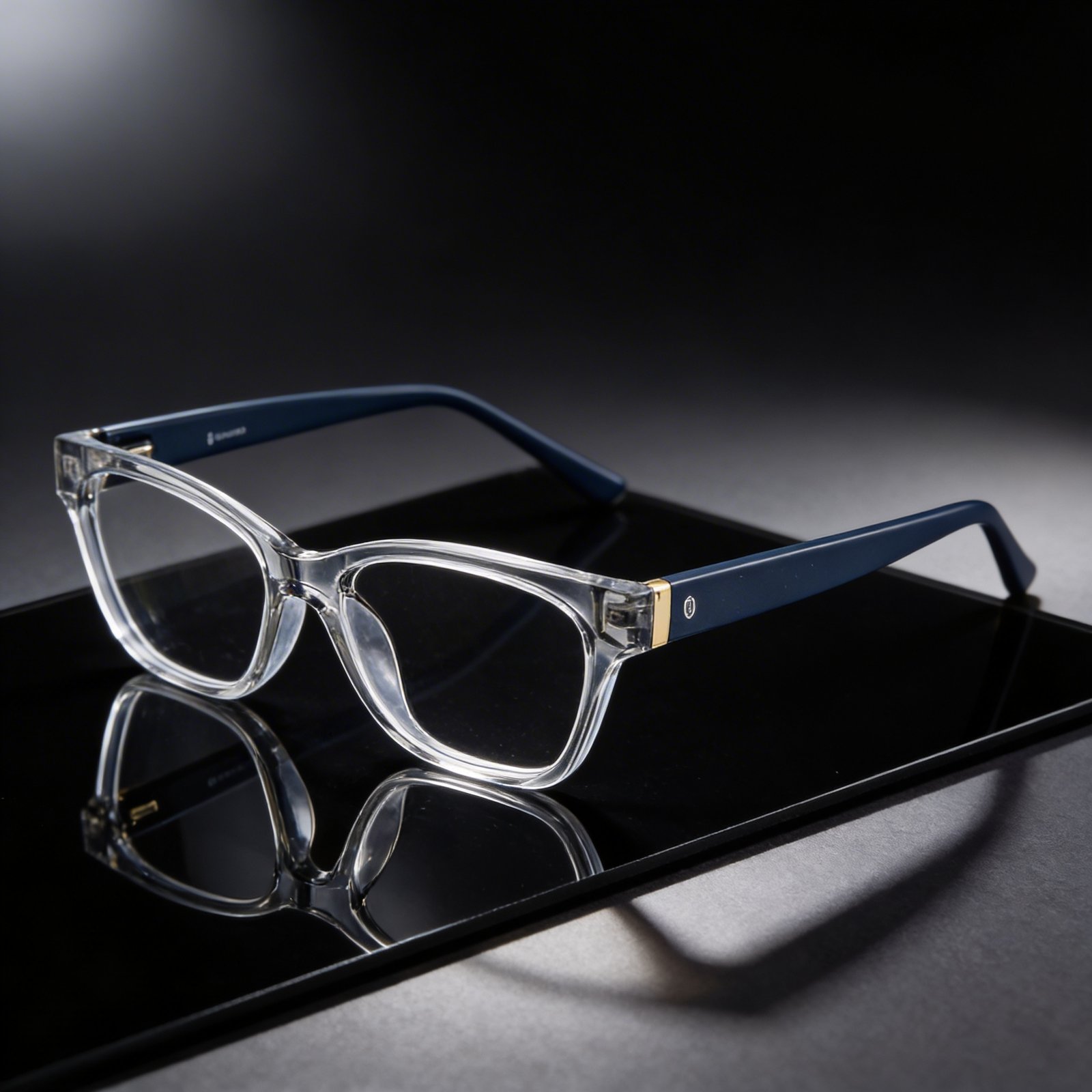 OG Shadow Curve Full Rim Cat-Eye Eyeglasses | Sleek Glossy Lightweight Optical Frame for Women