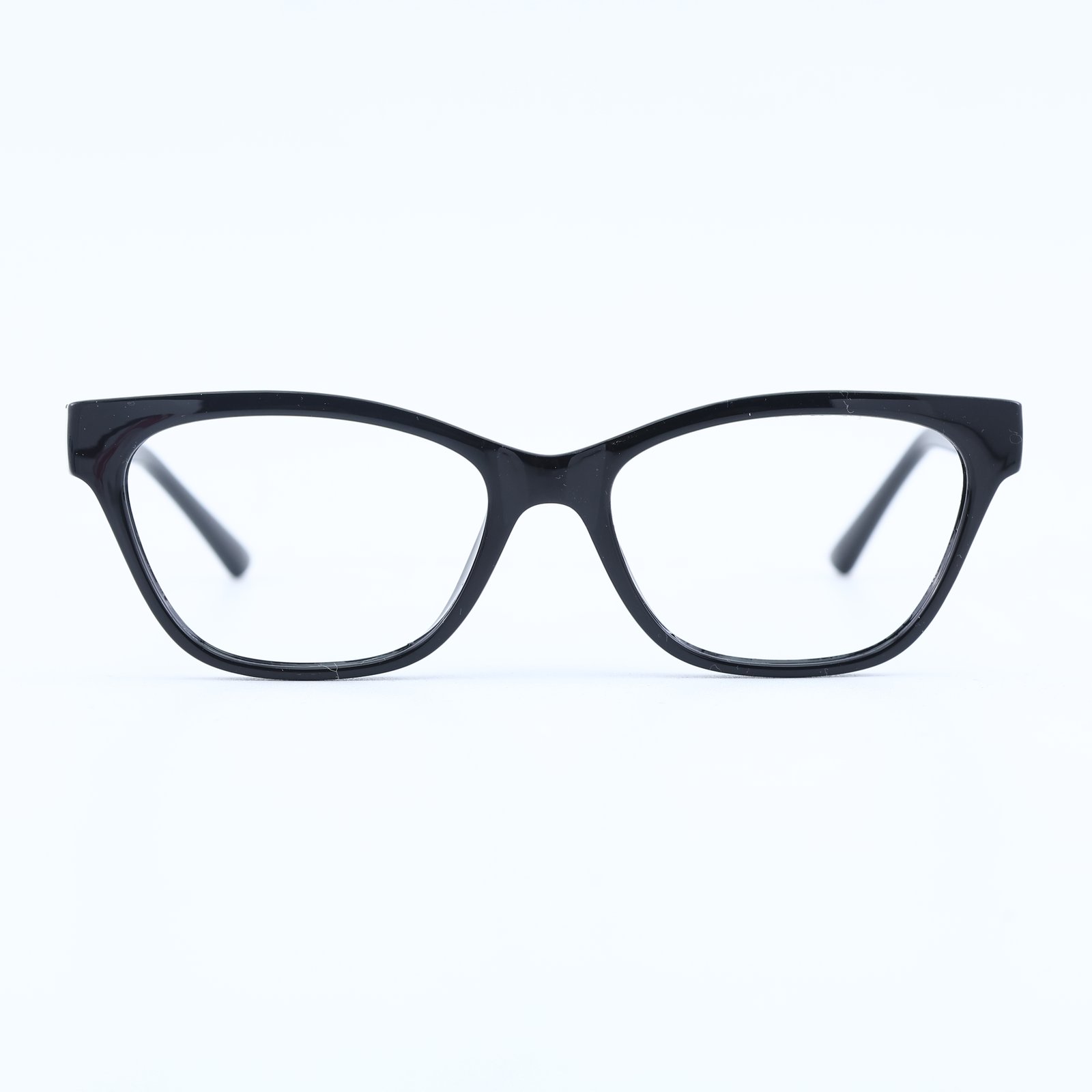 OG Shadow Curve Full Rim Cat-Eye Eyeglasses | Sleek Glossy Lightweight Optical Frame for Women