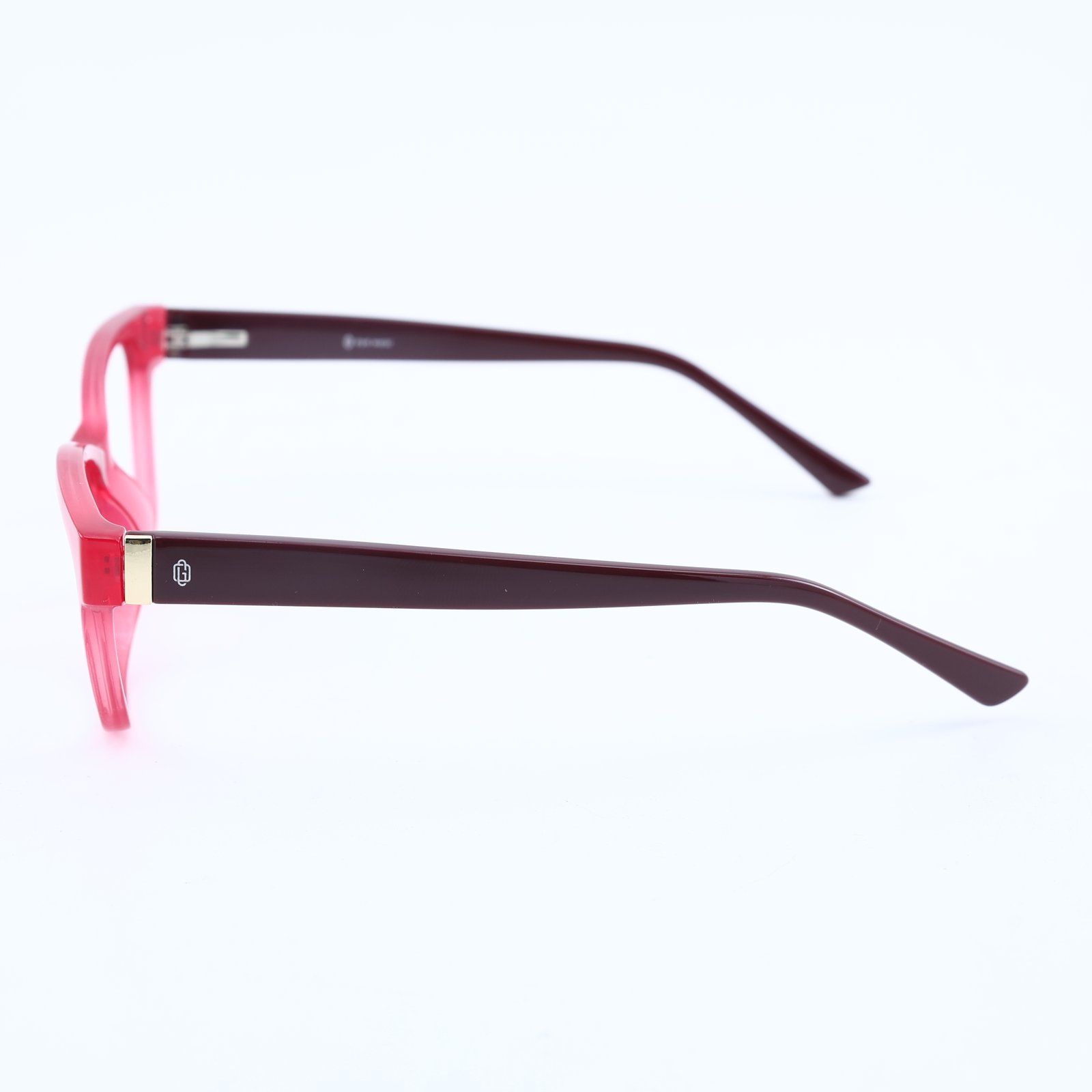 OG Shadow Curve Full Rim Cat-Eye Eyeglasses | Sleek Glossy Lightweight Optical Frame for Women