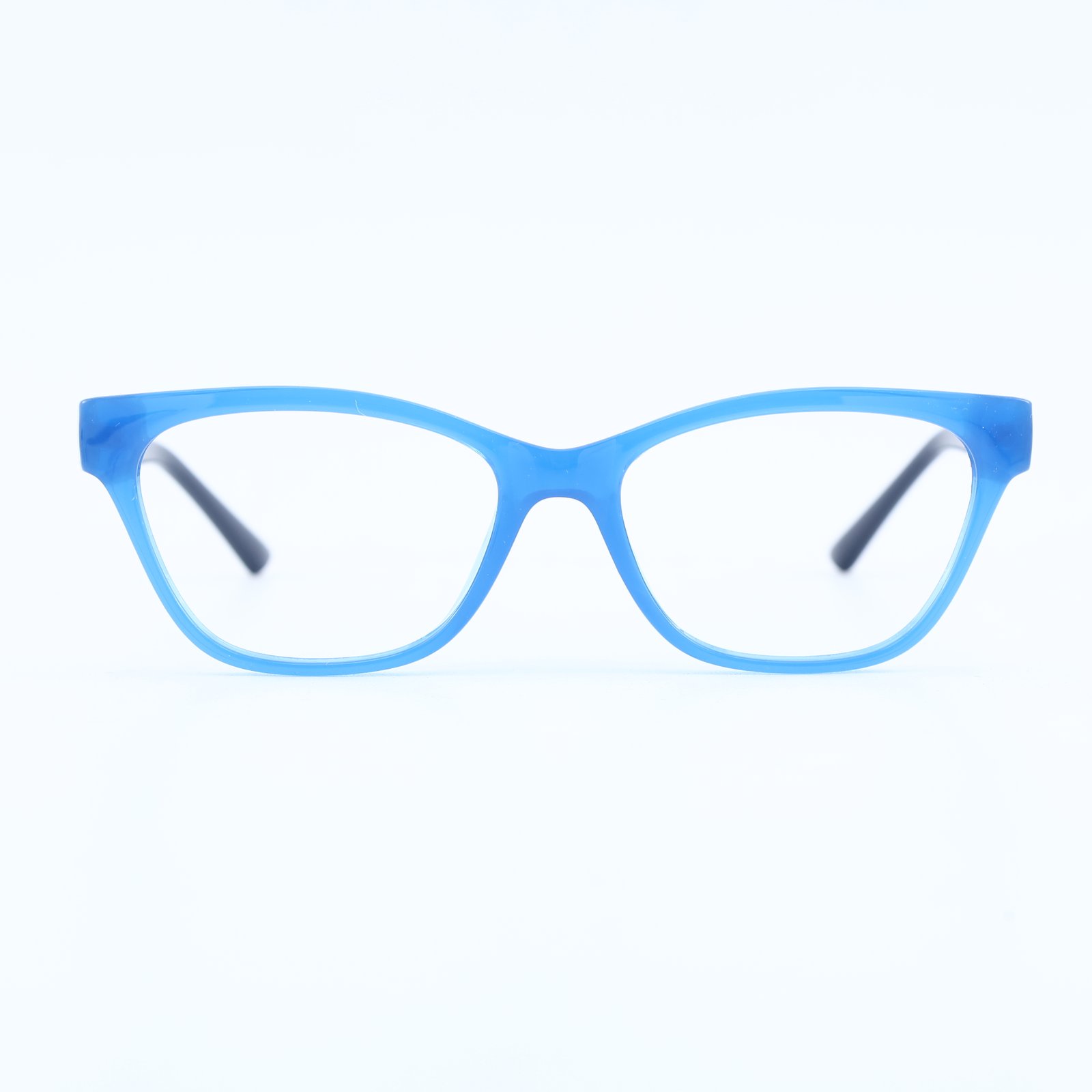 OG Shadow Curve Full Rim Cat-Eye Eyeglasses | Sleek Glossy Lightweight Optical Frame for Women