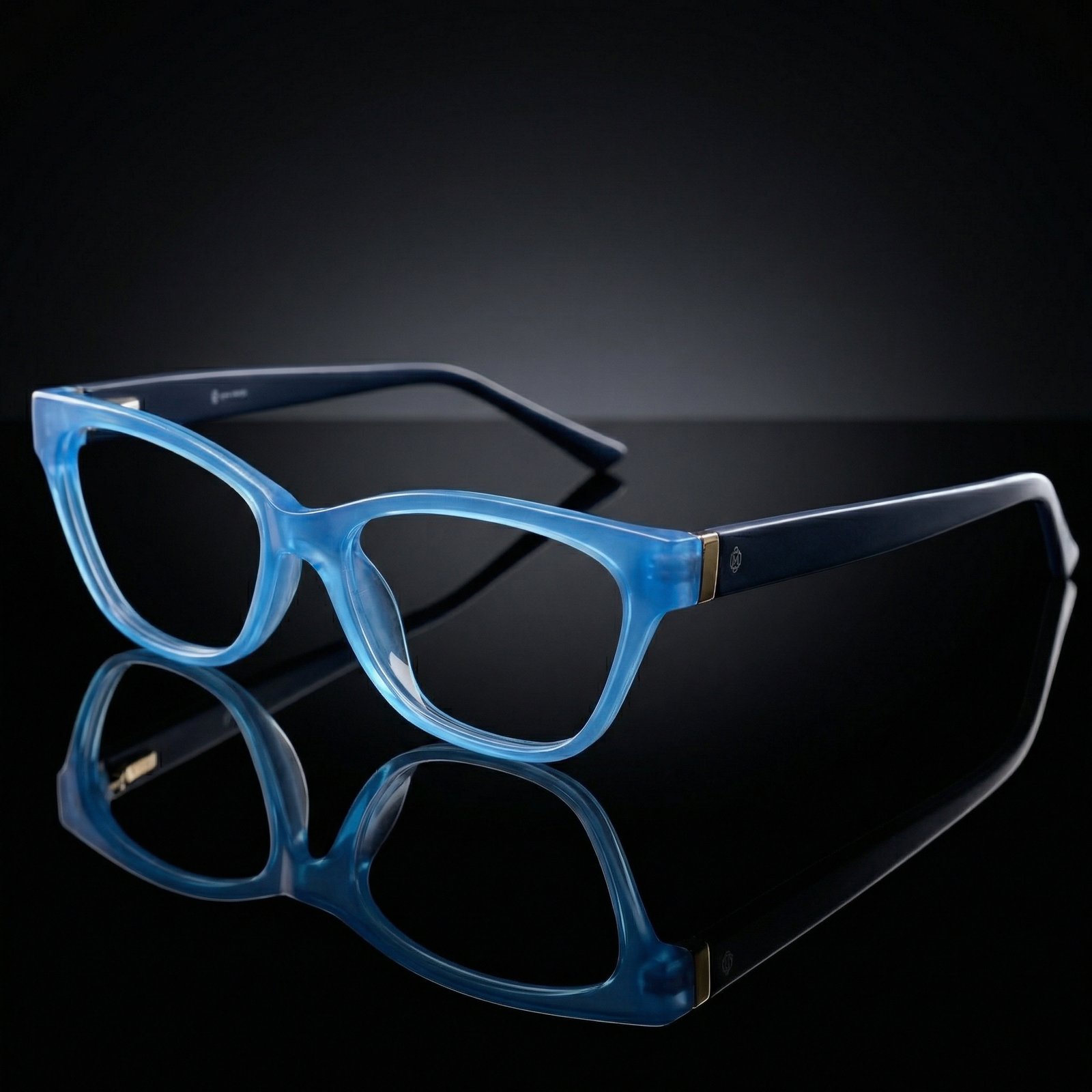 OG Shadow Curve Full Rim Cat-Eye Eyeglasses | Sleek Glossy Lightweight Optical Frame for Women