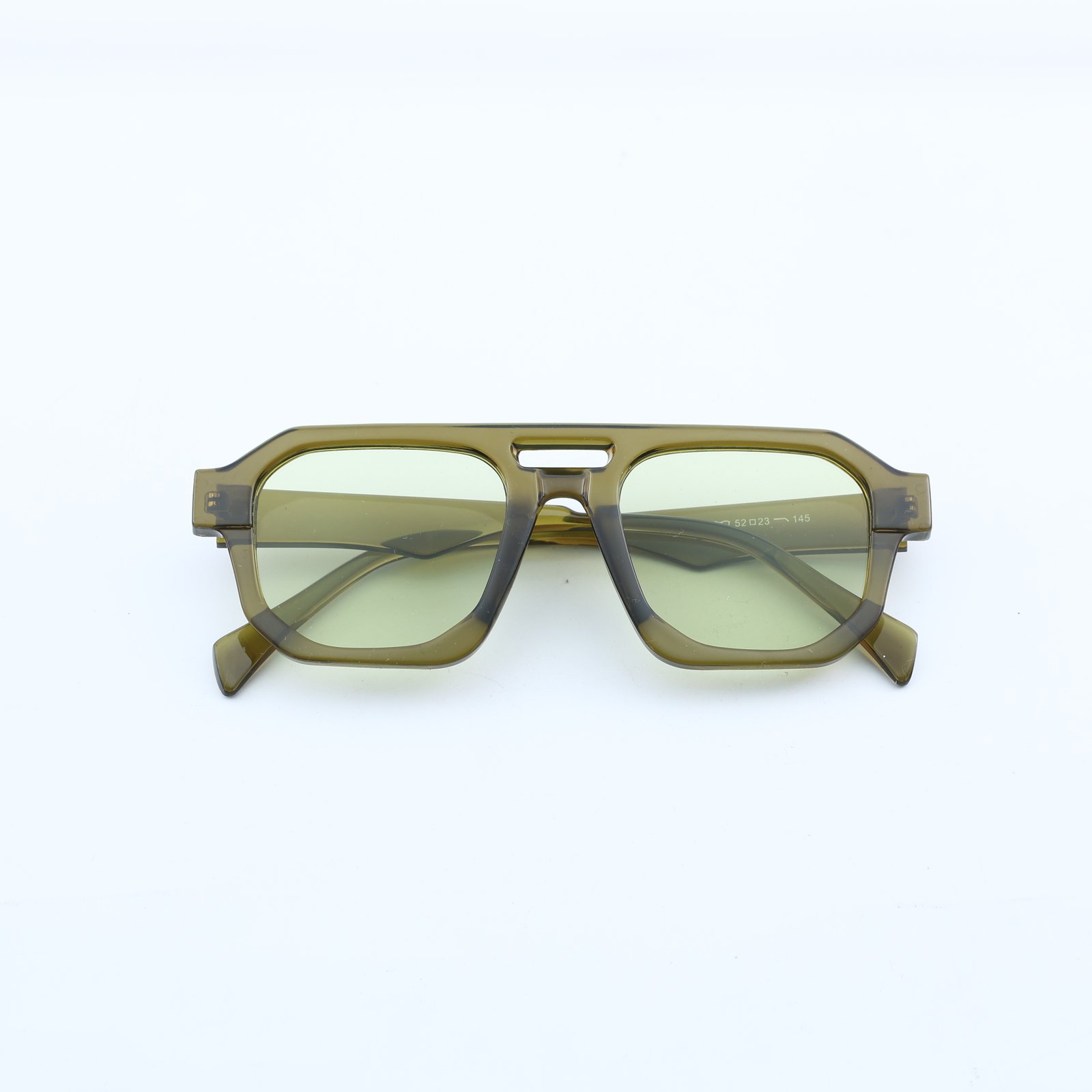 OG Shadow Ice | Bold Square Blue Tint Sunglasses