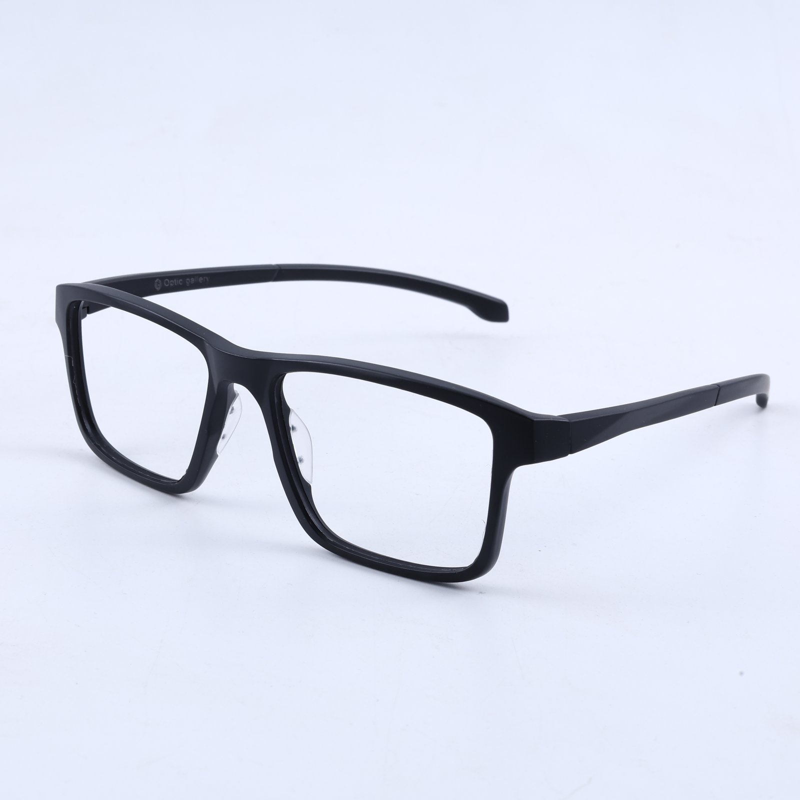 OG Shadow Luxe Clip-On | Matte Black Rectangular Magnetic Sunglasses