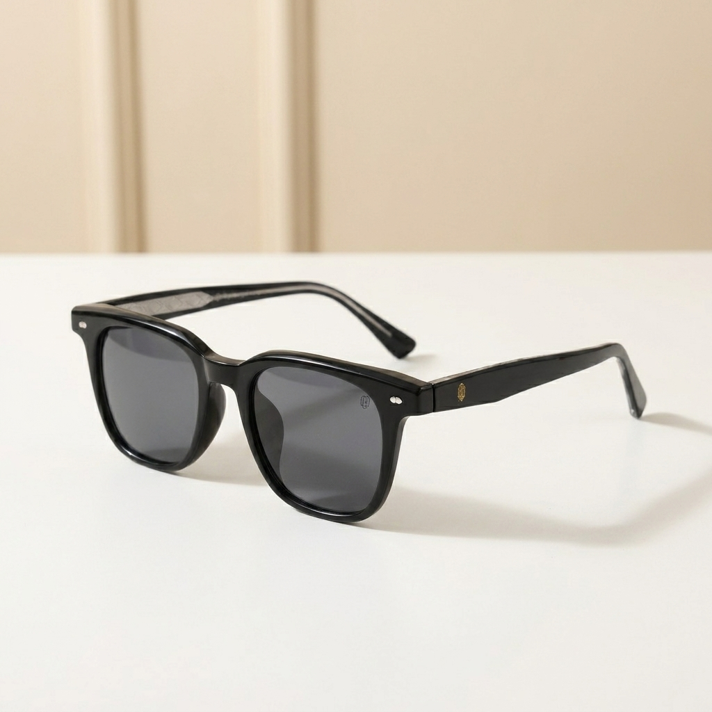 OG Shadow Noir Edge | Bold Square Sunglasses
