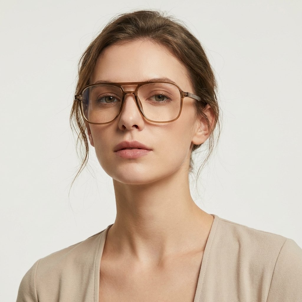 OG Shadow Pilot | Black Frame Square Aviator Sunglasses For Men