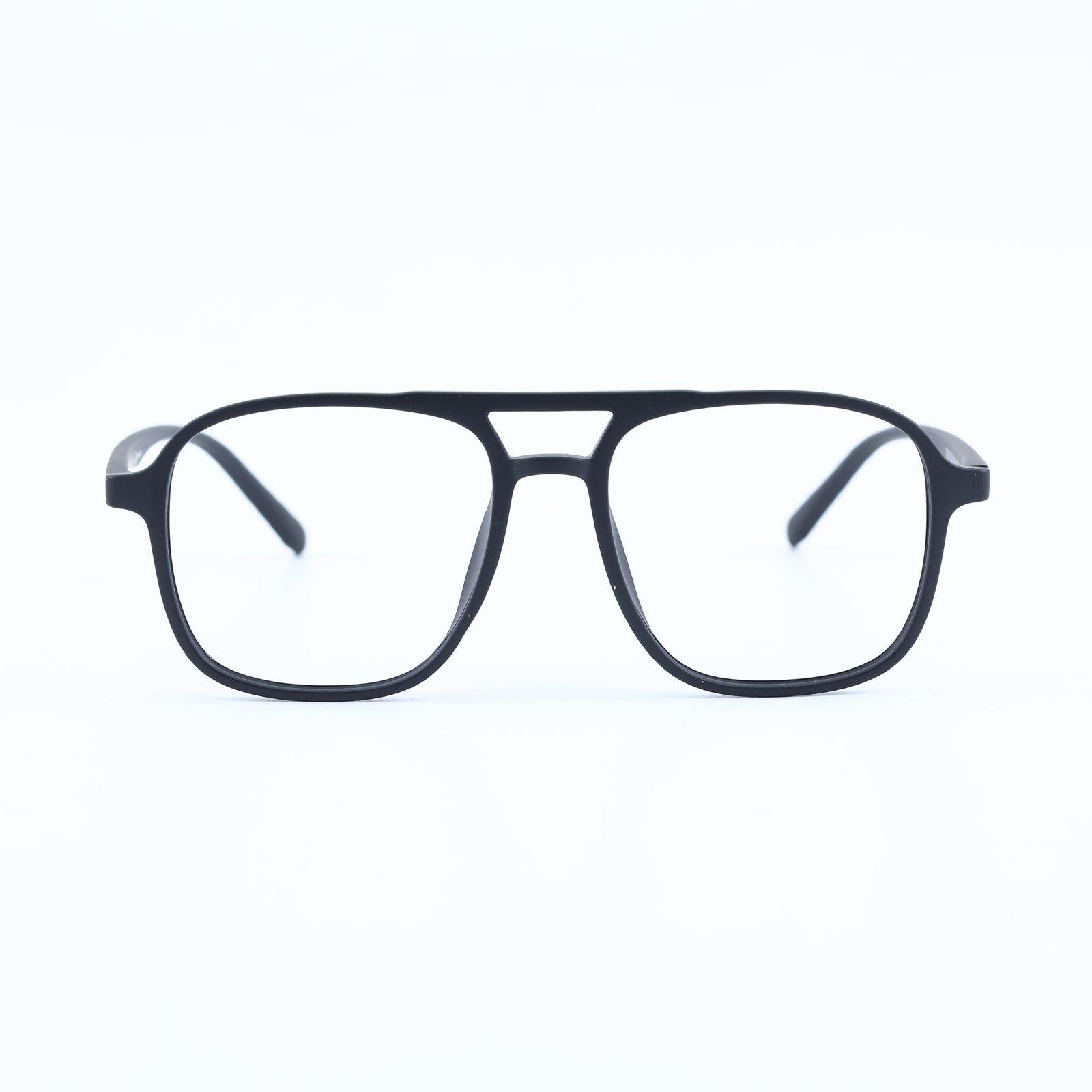 OG Shadow Pilot | Black Frame Square Aviator Sunglasses For Men