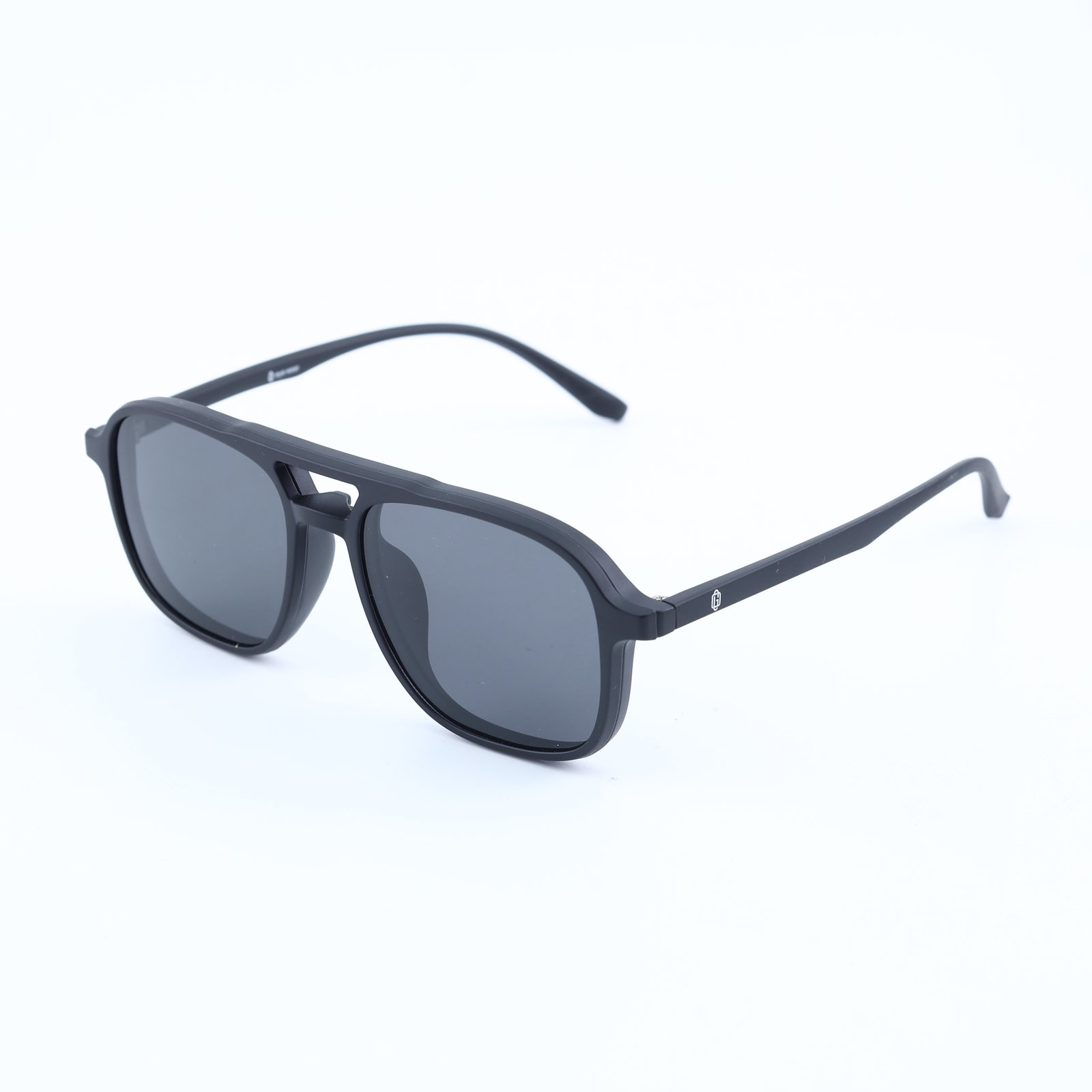OG Shadow Pilot | Black Frame Square Aviator Sunglasses For Men
