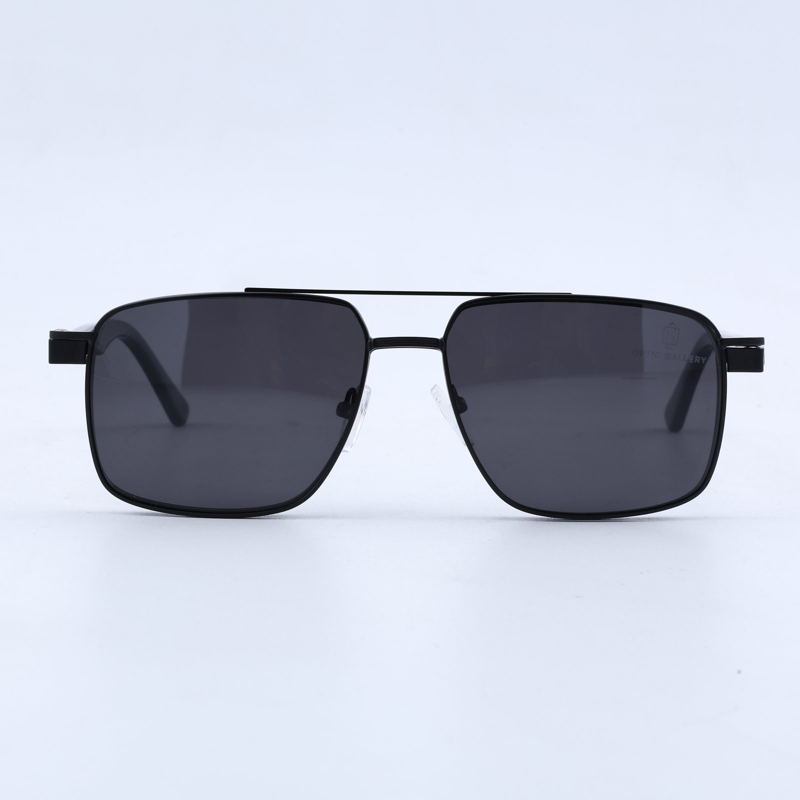 OG Shadow Pilot Clip-On | Premium Matte Black Magnetic Clip-On Aviator Eyewear with Floating Double Bridge Design