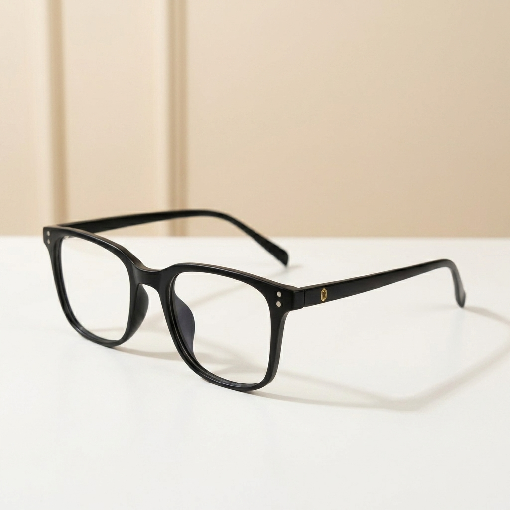 OG Shadow Pro 5-in-1 Clip-On | Matte Black Square Magnetic Eyeglasses