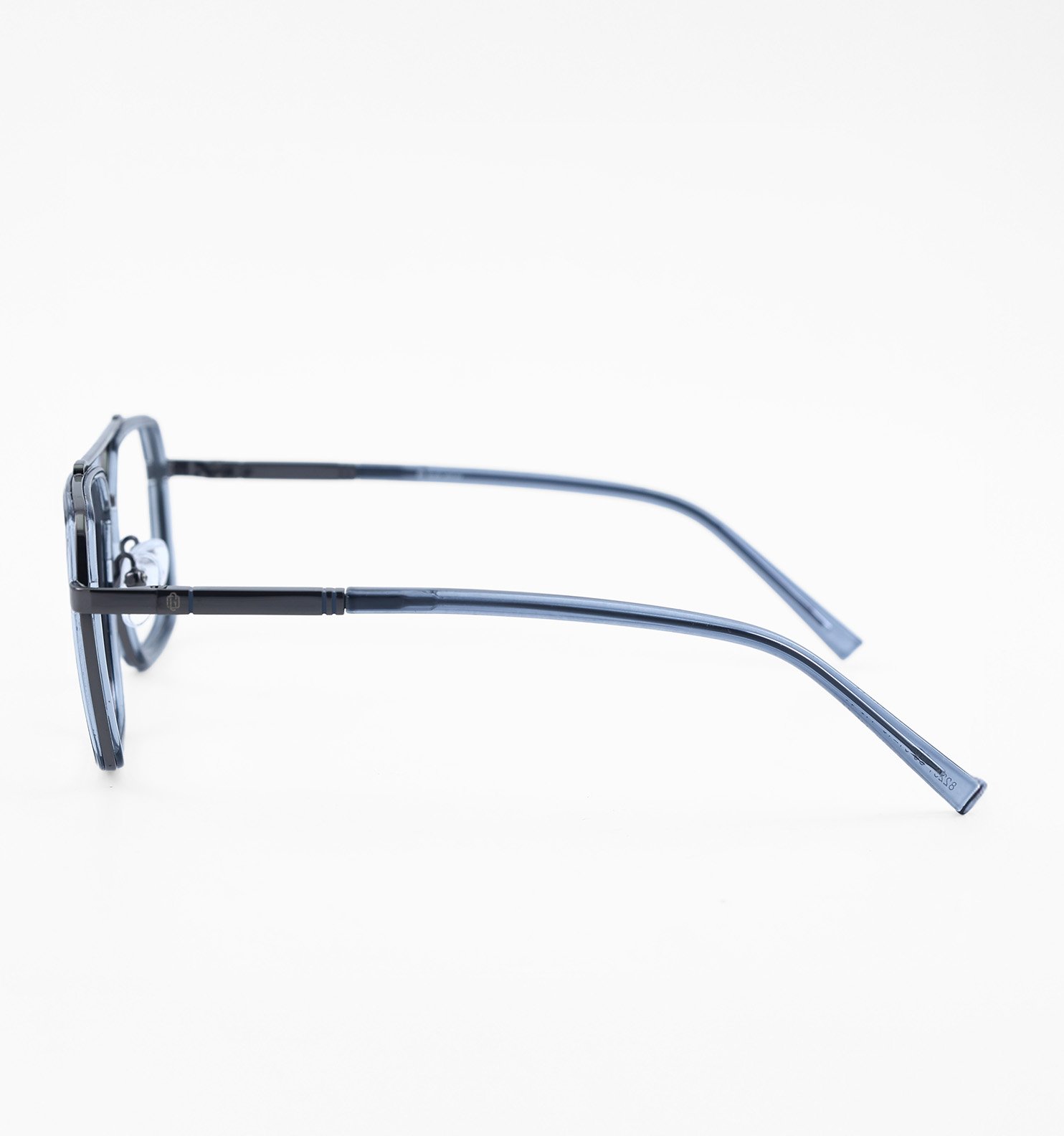 OG Slate Metal Square Eyeglasses | Premium Full Rim Optical Frame