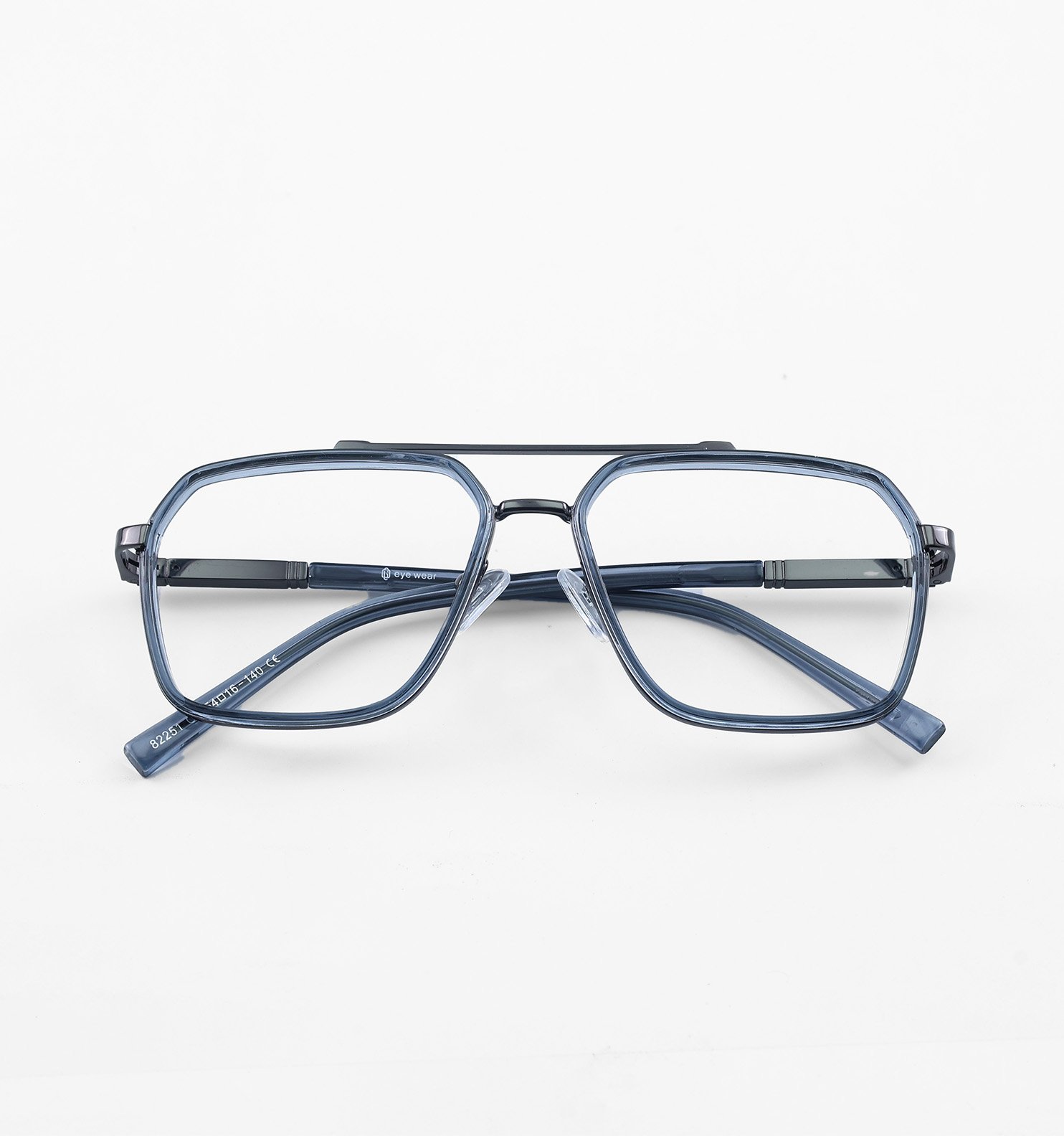OG Slate Metal Square Eyeglasses | Premium Full Rim Optical Frame