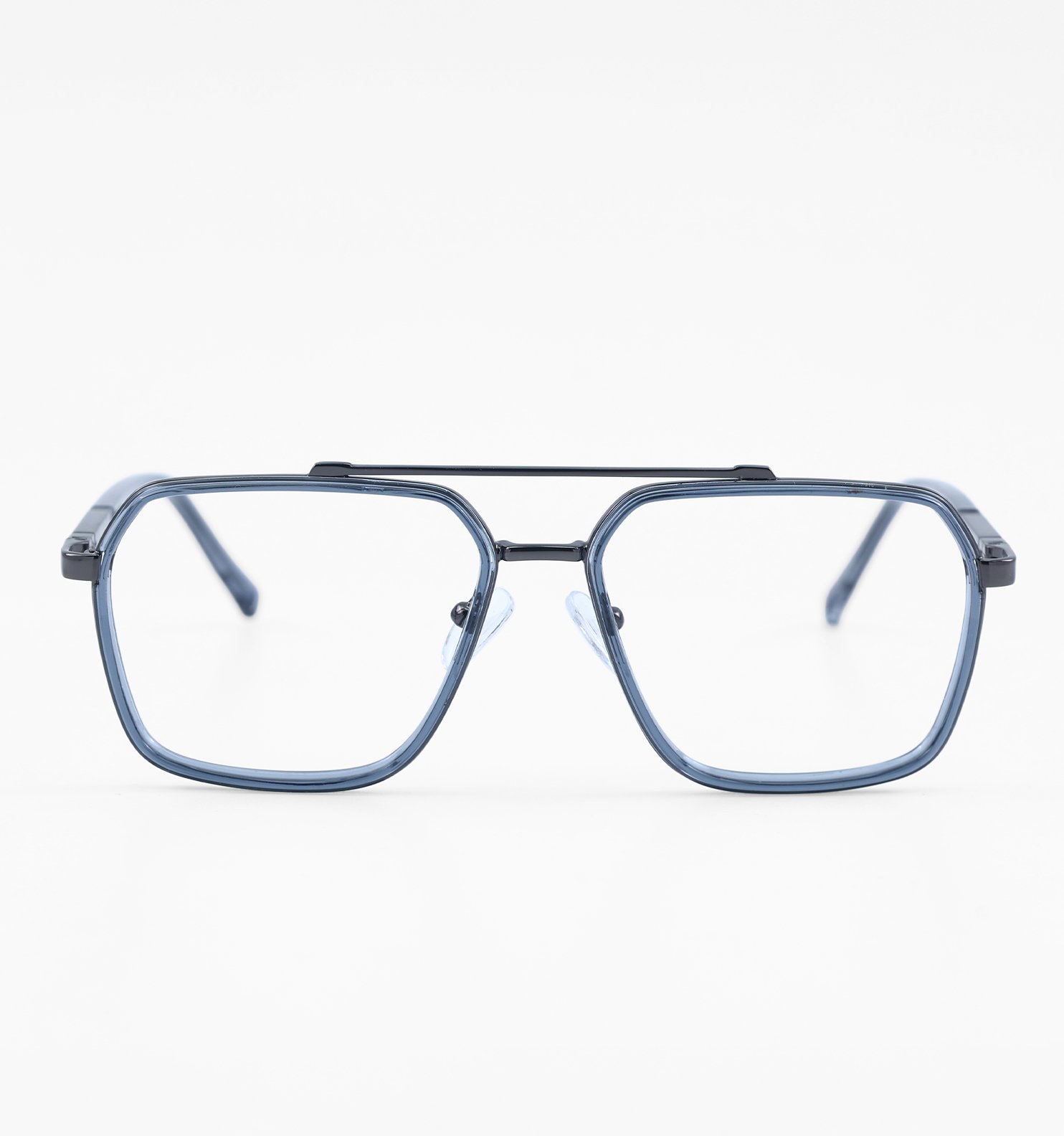 OG Slate Metal Square Eyeglasses | Premium Full Rim Optical Frame