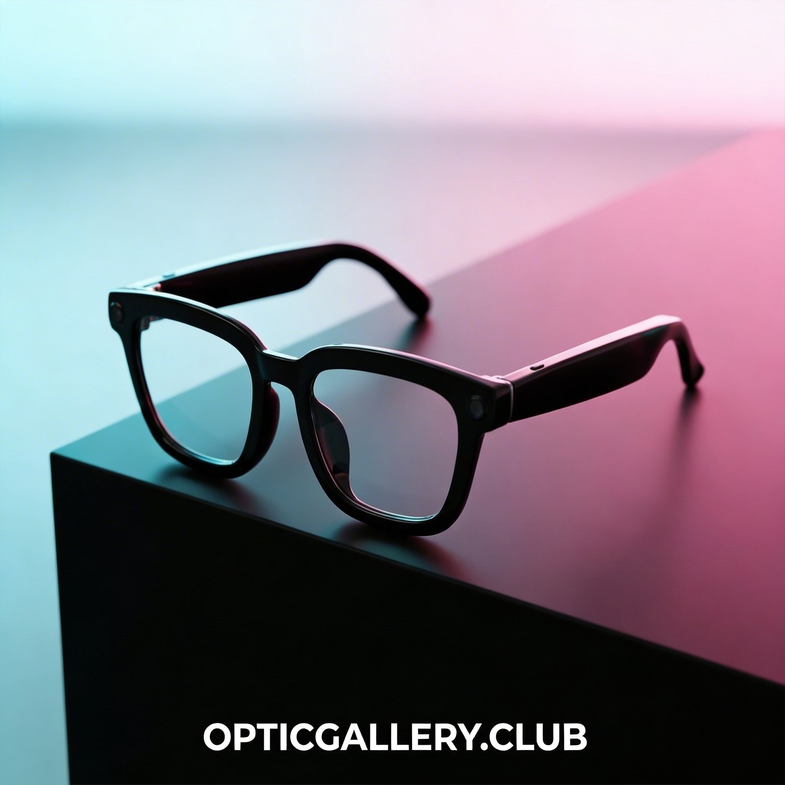 OG VisionX Smart Full Rim Square AI Glasses | Matte Grey Intelligent Smart Frame for Men