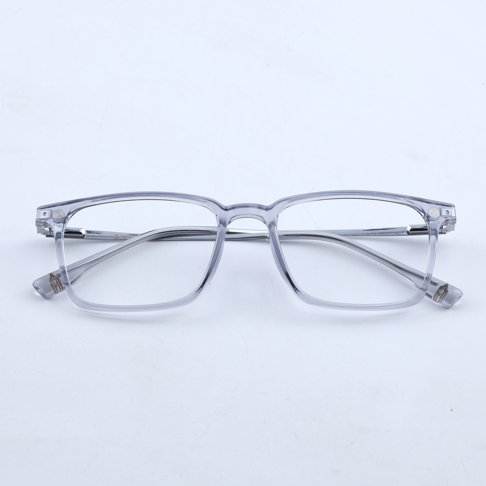 OG Smoke Luxe Clip-On | Crystal Square Magnetic Sunglasses