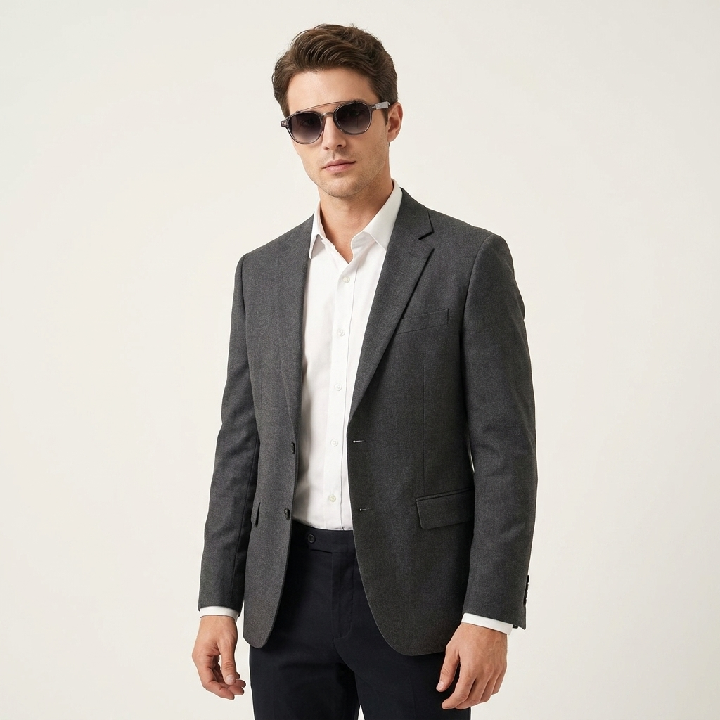 OG Smoke Orbit Luxe | Round Double-Bridge Gradient Sunglasses