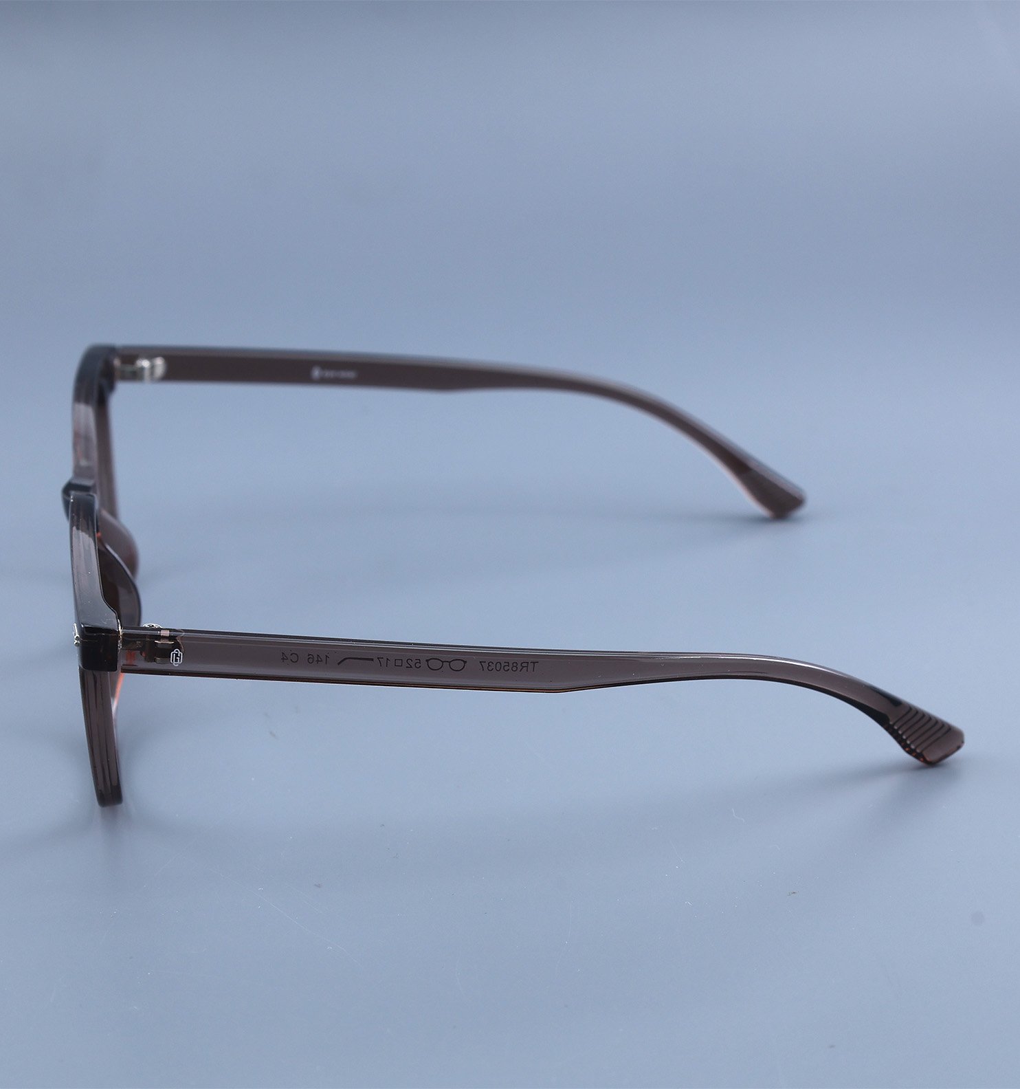 OG Smoky Crystal Full Rim Square Eyeglasses for Men
