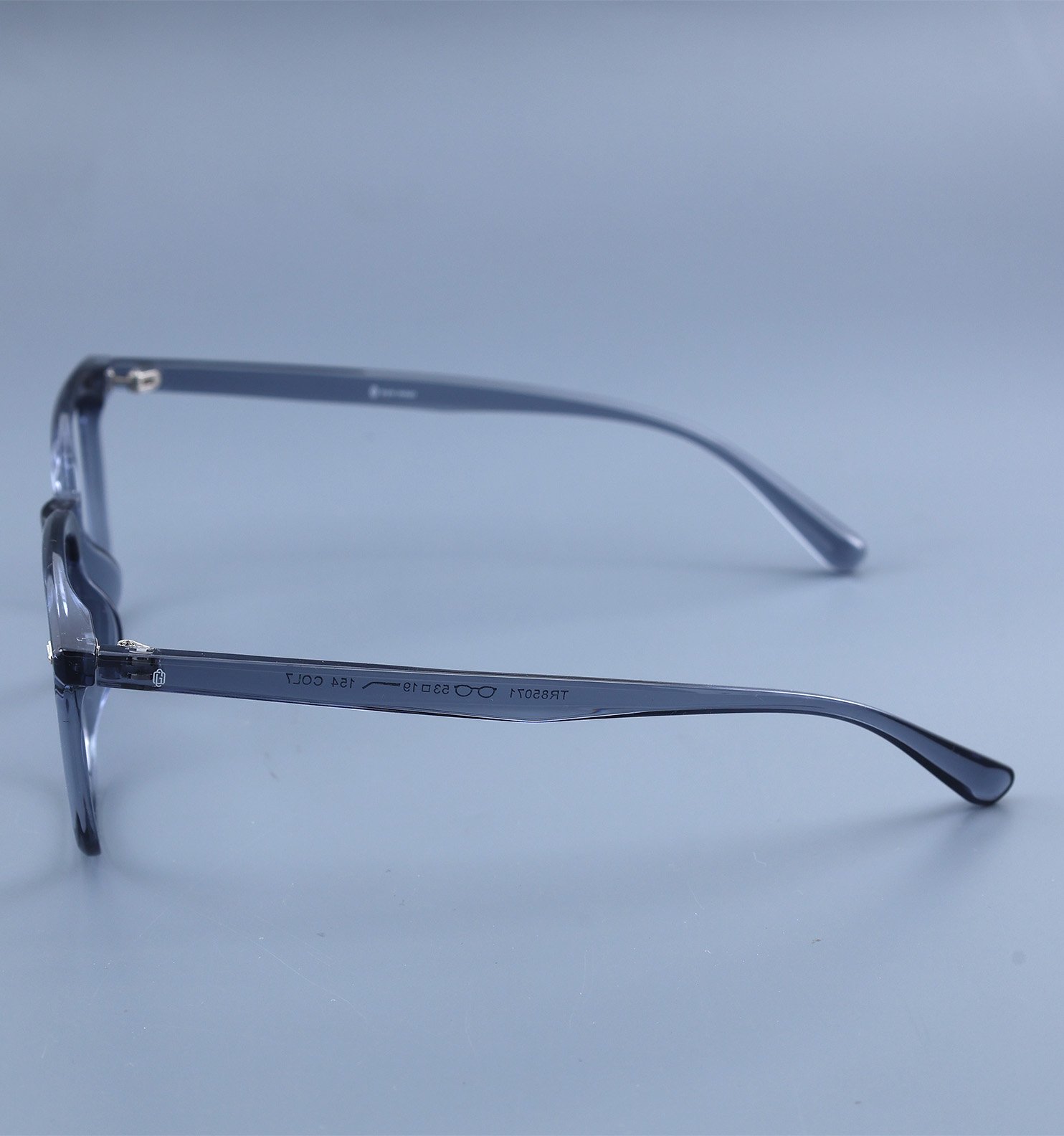 OG Smoky Crystal Full Rim Square Eyeglasses for Men
