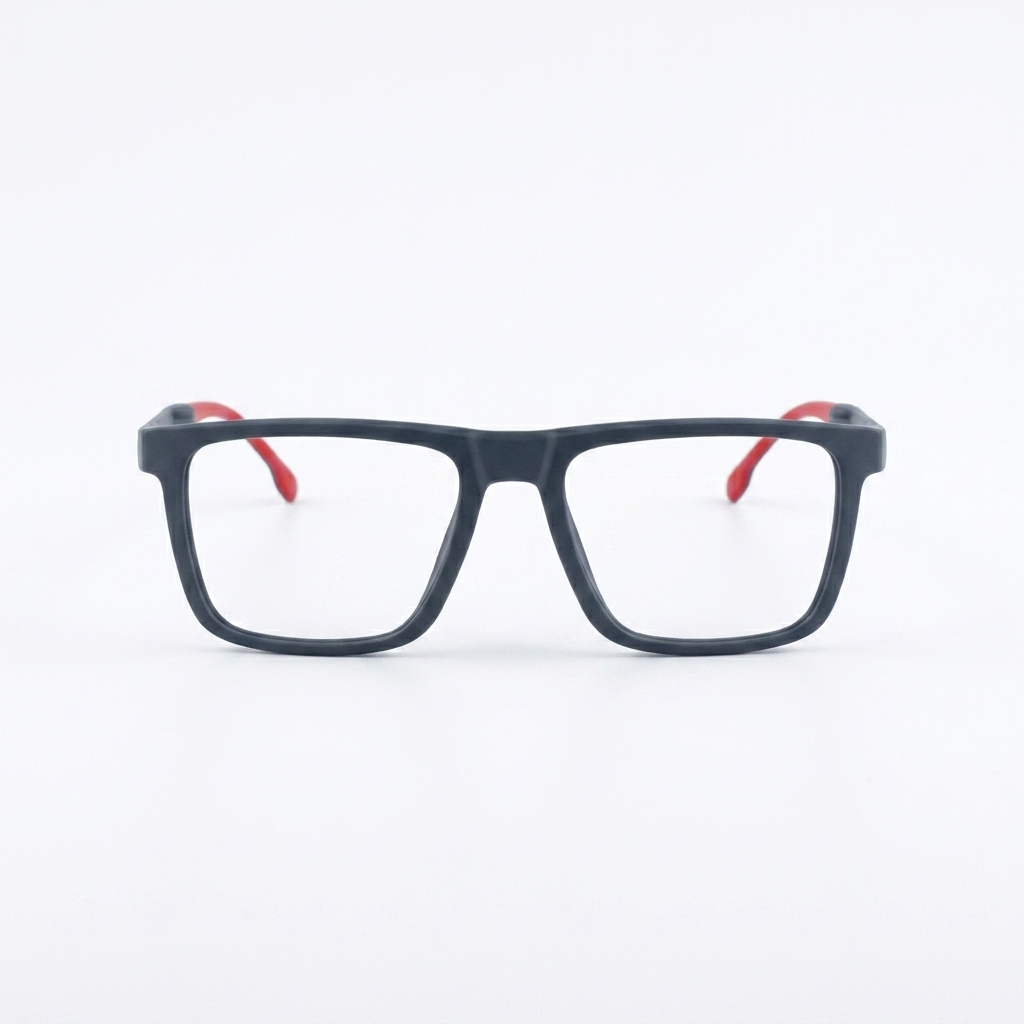 OG Square Active Full Rim Eyeglasses for Men | Sporty Square Frame